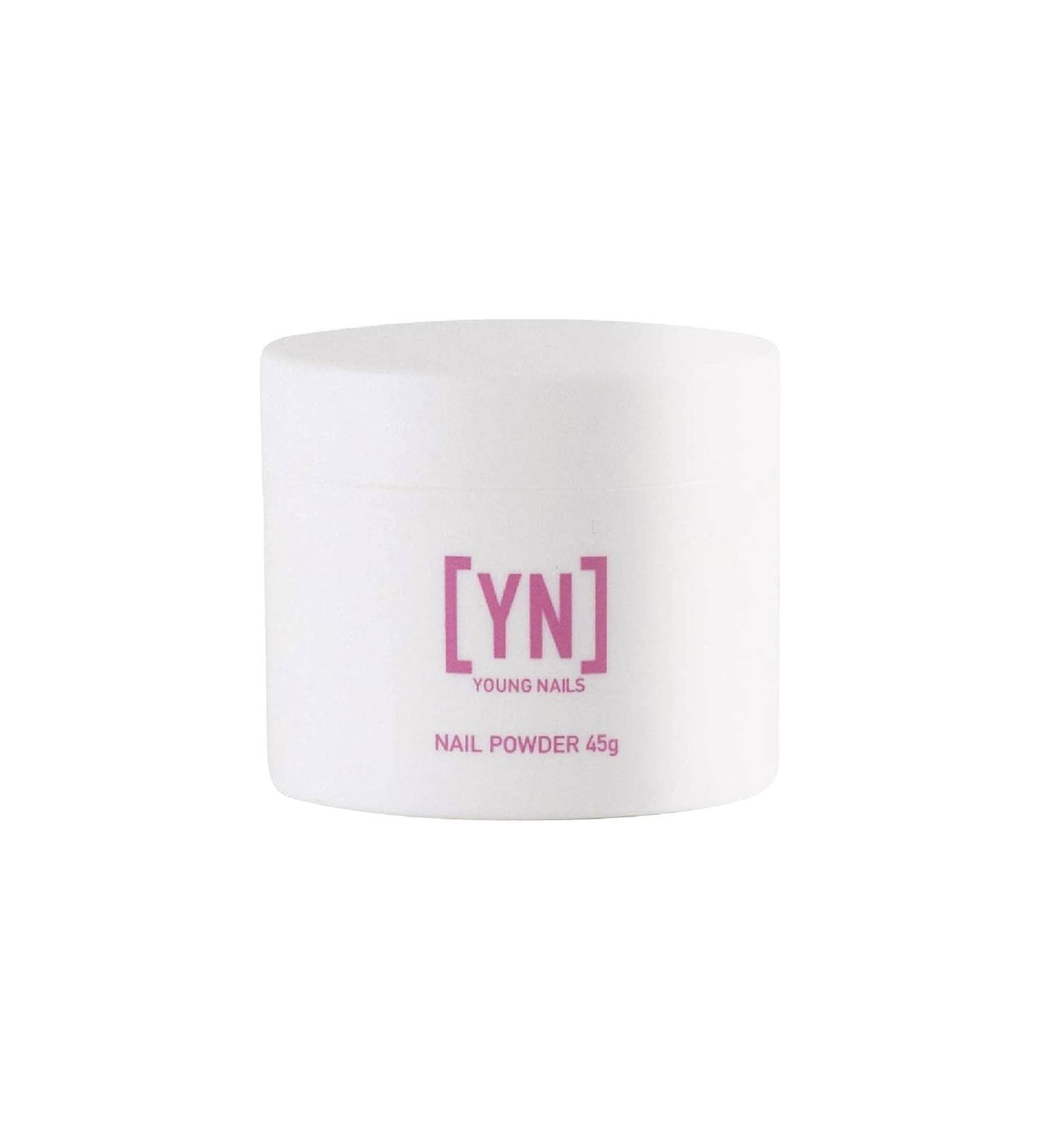 Young Nails Acrylic Cover Powder - Self-Leveling Clear Nude Pink White Nail Extension Powder 45g - Professional Grade with Superior Adhesion - Buy Online on GoSupps.com