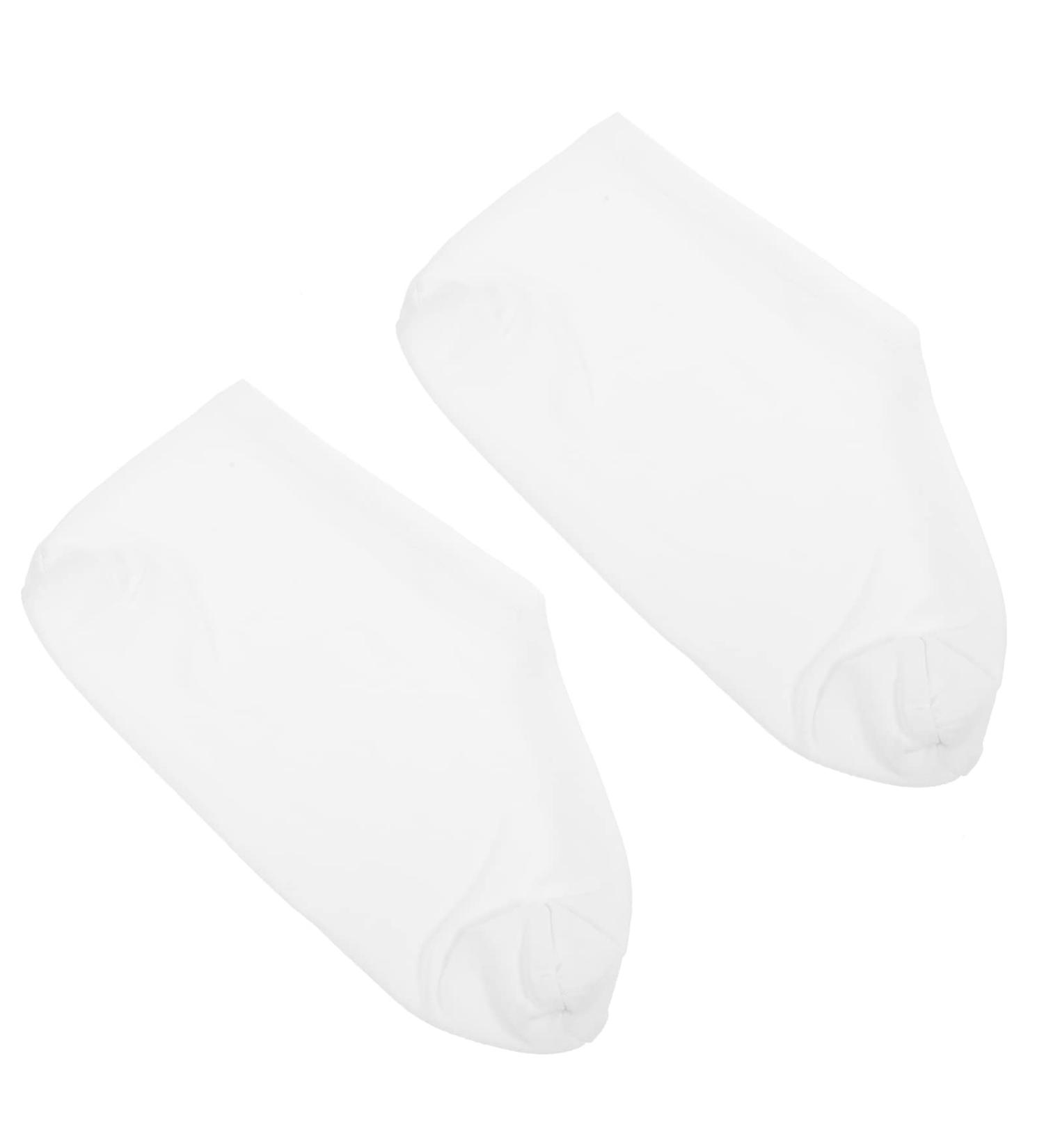 Minkissy 4pairs Moisturizing Socks Hydrating Socks Foot Spa Gloves Bronzing Pearls for Face Moisture Socks Moisturizer Socks Anti-Crack Cotton Spandex Ripstop Socks White Aldult - Buy Online on GoSupps.com