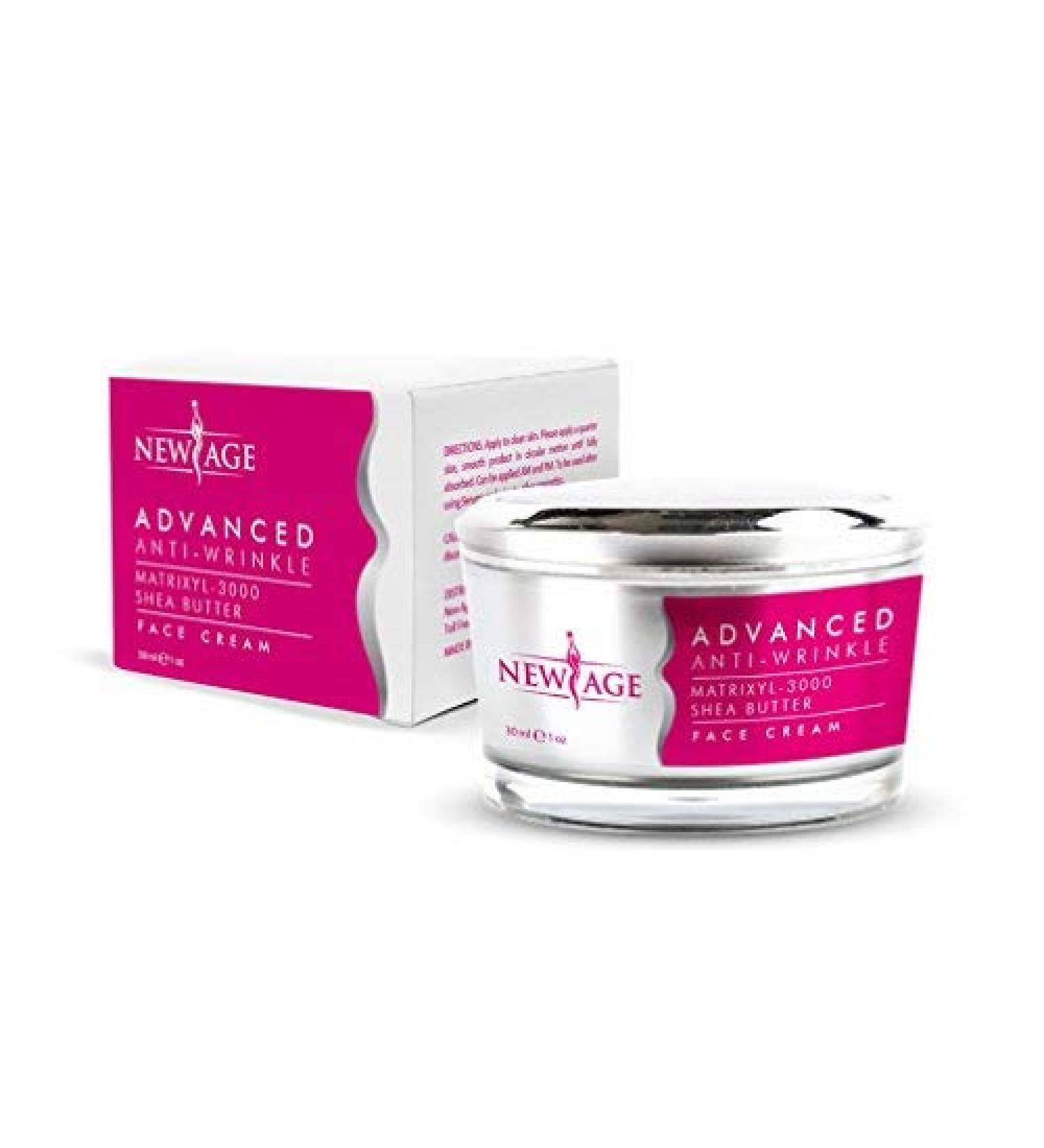 Advanced Anti-Wrinkle Cream | Anti Aging Retinol & Vitamin C Moisturizer for Youthful Skin - NewAge - Buy Online on GoSupps.com