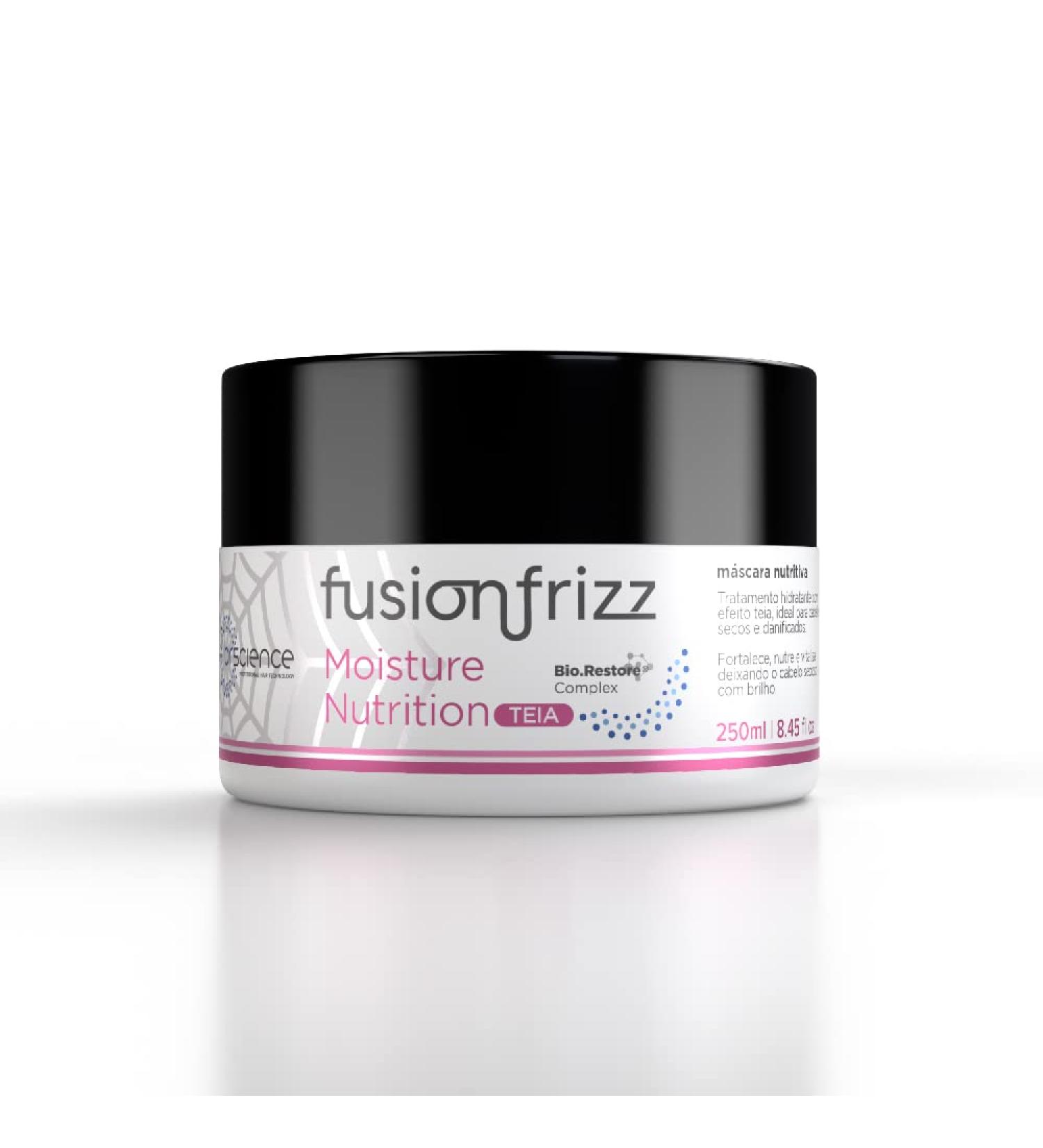 BR Science Fusion Frizz Moisture Nutrition Hair Mask - 250ml/8.45 fl.oz. | Moisturizes, Shines, Softens, and Adds Silkiness - Buy Online on GoSupps.com