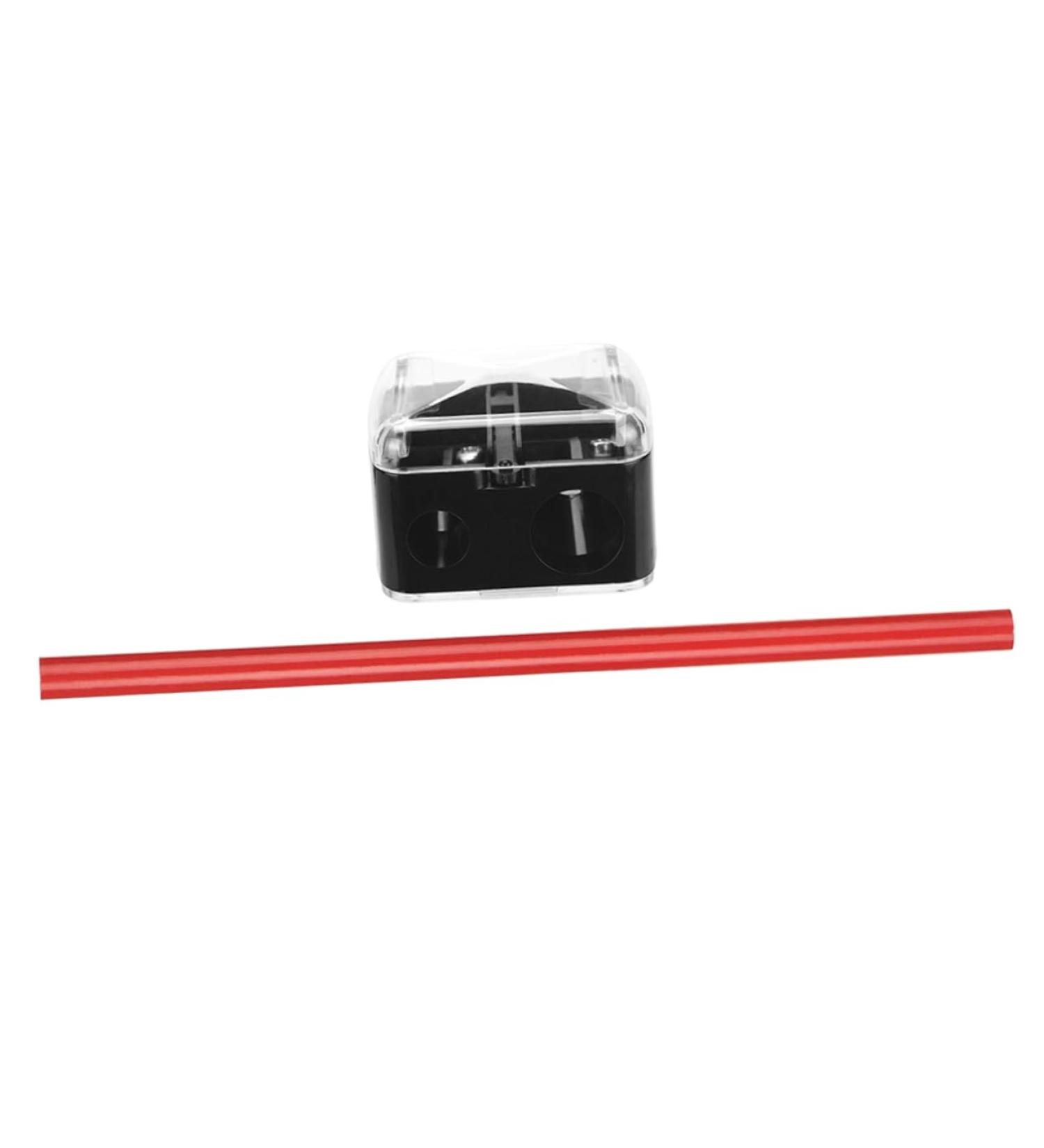 Beavorty 1 Set Eyebrow Pencil Waterproof Black Eyeliner Pencil Sharpener Tattoos Positioning Pen Gel Pen Miss 1 count (Pack of 1) Red - Buy Online on GoSupps.com