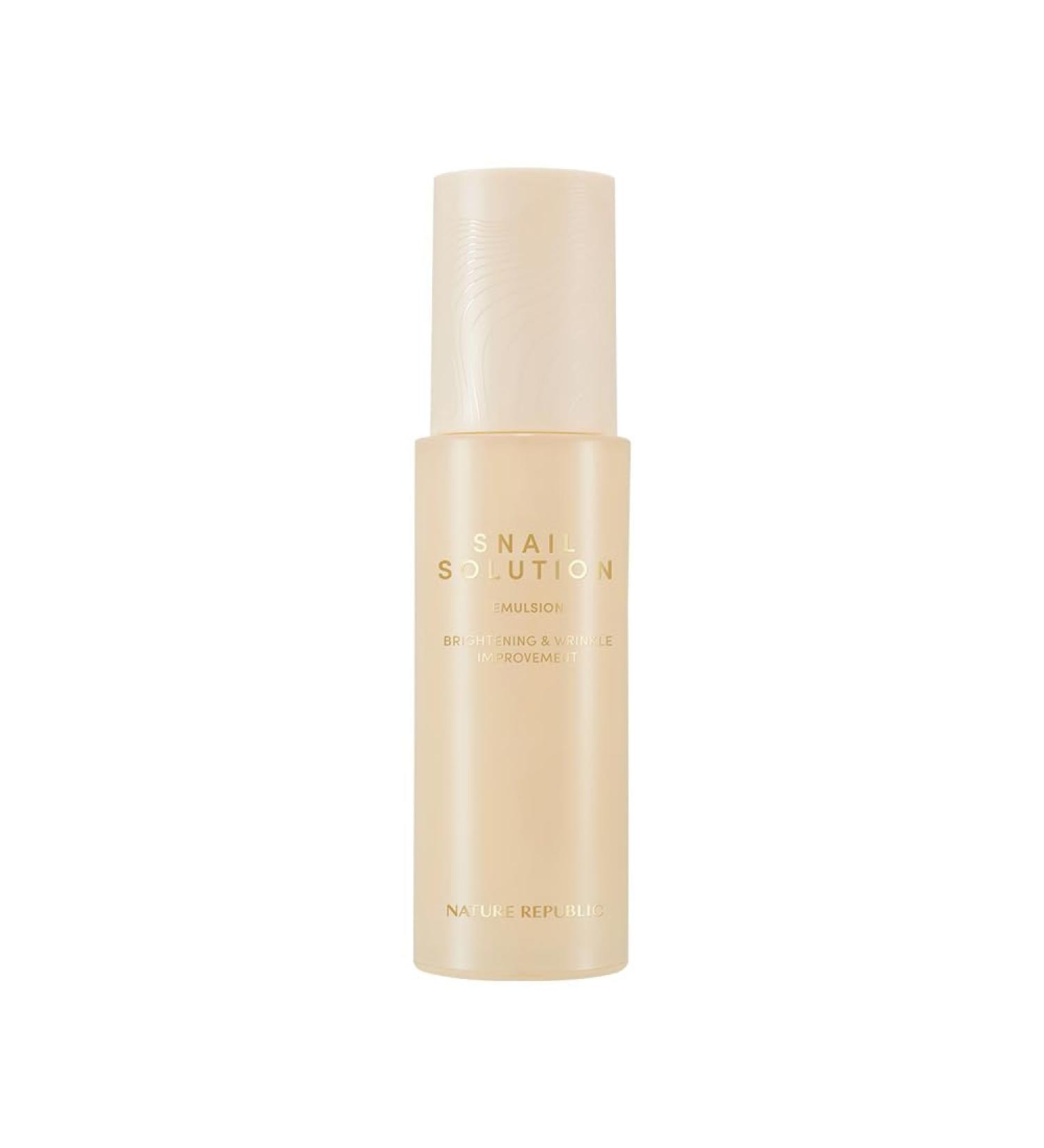Nature Republic Snail Solution Emulsion 120ml / 4.05 fl.oz. - Buy Online on GoSupps.com