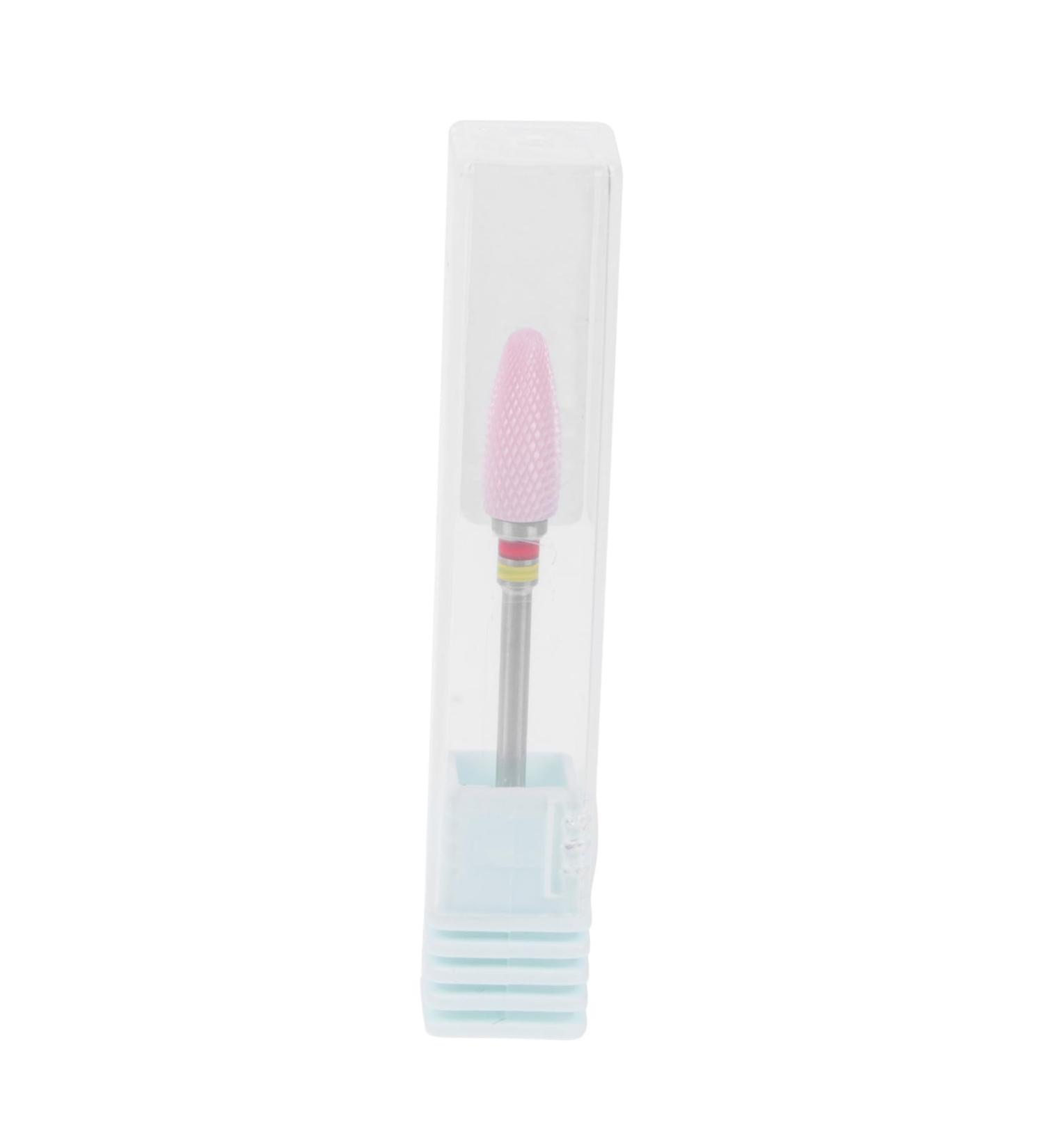 FOMIYES Nail Polisher Nail Beauty Tools Nail Art Manicure Accessories Nail Tech Accessories Manicure Drill Bit Manicure Nail Tool Ceramics Polishing Head Stainless Steel - Buy Online on GoSupps.com