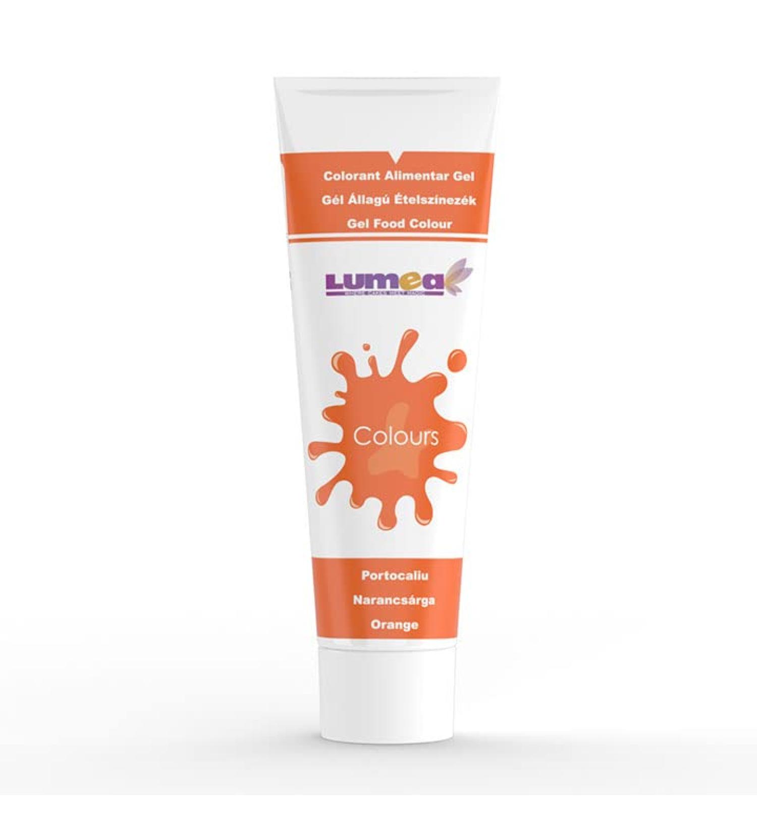 Dekozauber24 Food Coloring Gel - Orange 30g Tube for Fondant & Marzipan - Premium Baking & Cake Decoration Accessories - Buy Online on GoSupps.com