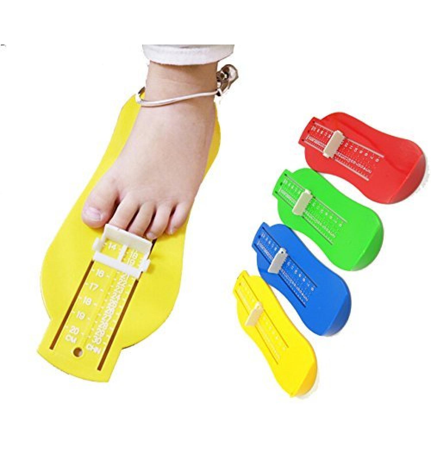 Qingsun Toddler Baby Shoe Foot Measuring Gauge - Blue | Children's Shoe Fitting Device - Buy Online on GoSupps.com