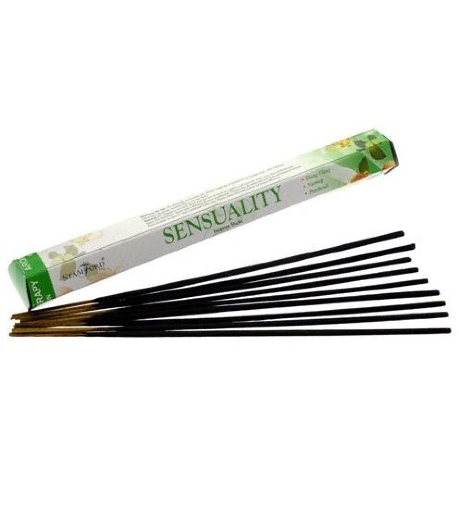 Pack of Stamford Hex Aromatherapy Incense Sticks Sensuality E215