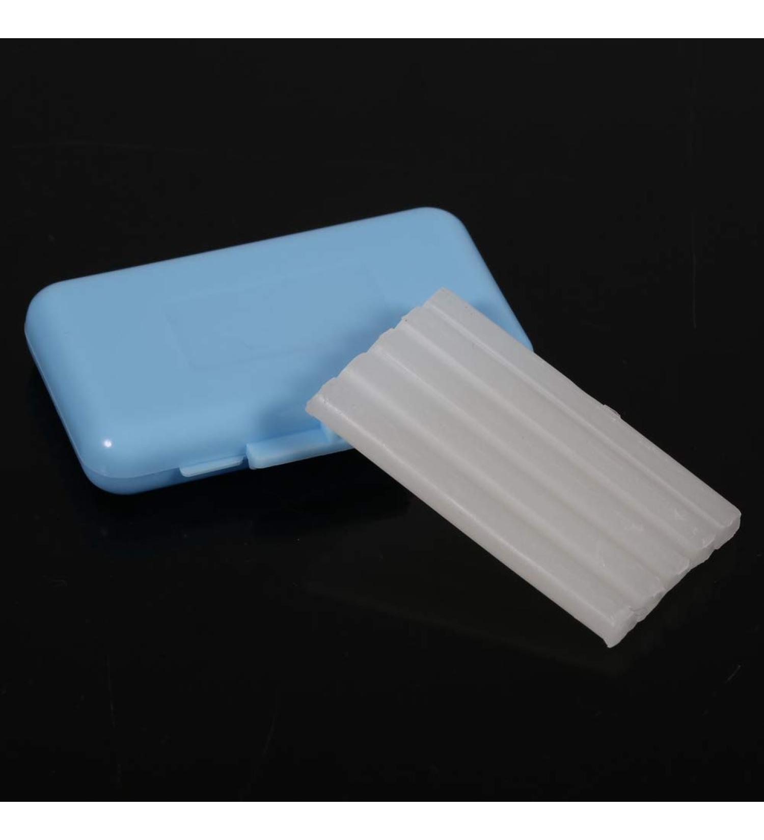 Relief Wax for Braces - 10 Color Dental Care Wax | Anti-Icing Oral Protection & Tooth Correction - Blue Fruit Aroma - Buy Online on GoSupps.com