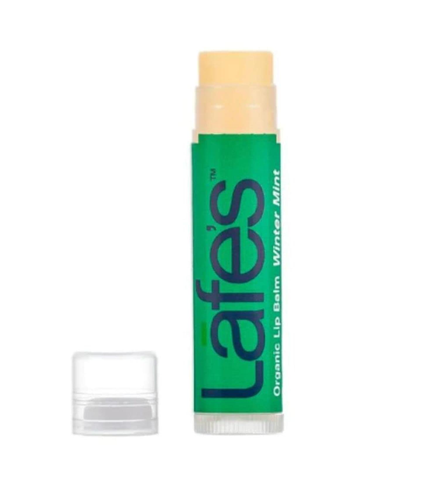 Lafe's Natural Body Care | Winter Mint Lip Balm | All Natural & Organic (0.15oz)