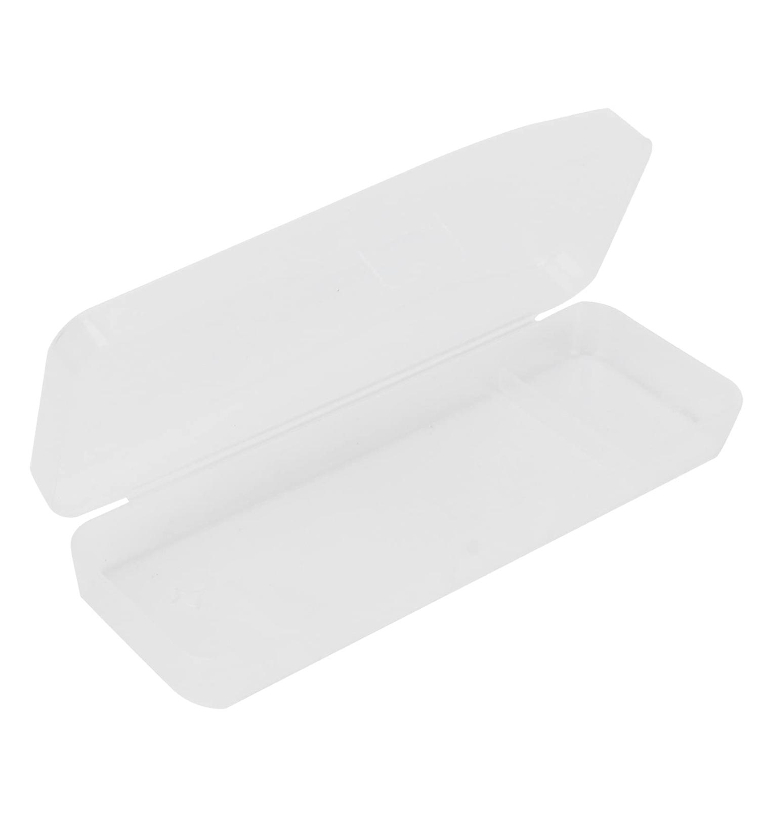 Razor Storage Box | Transparent Travel Bag for Razors | Shatter-proof & Breathable Design - Buy Online on GoSupps.com