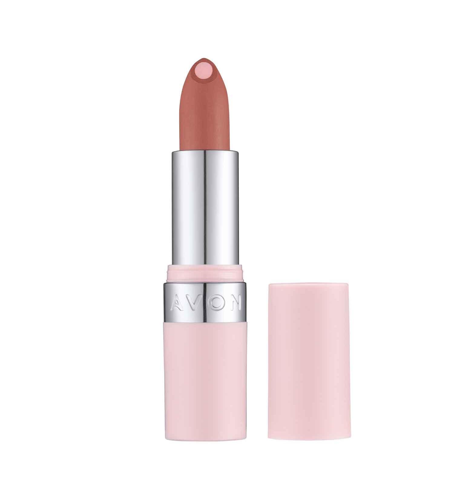 Avon Hydramatic Matte Lipstick 3.6g | Intense Moisturizing Color | SPF 10 | Plumper Smoother Lips | Cruelty-Free | Nude - Buy Online on GoSupps.com