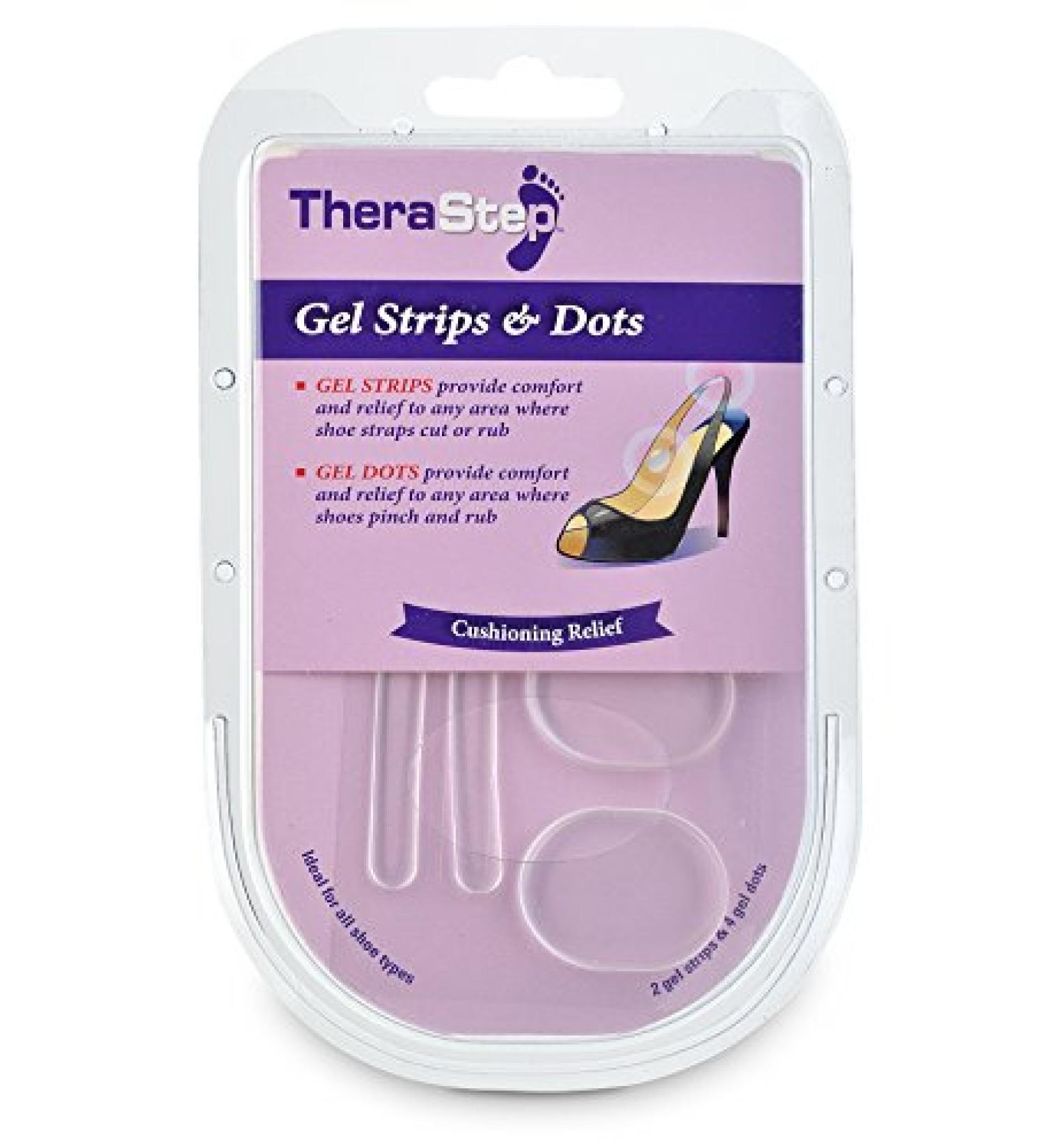 Silipos TheraStep 7012 Gel Dots & Strips - Premium Foot Cushioning for Ultimate Comfort - Buy Online on GoSupps.com