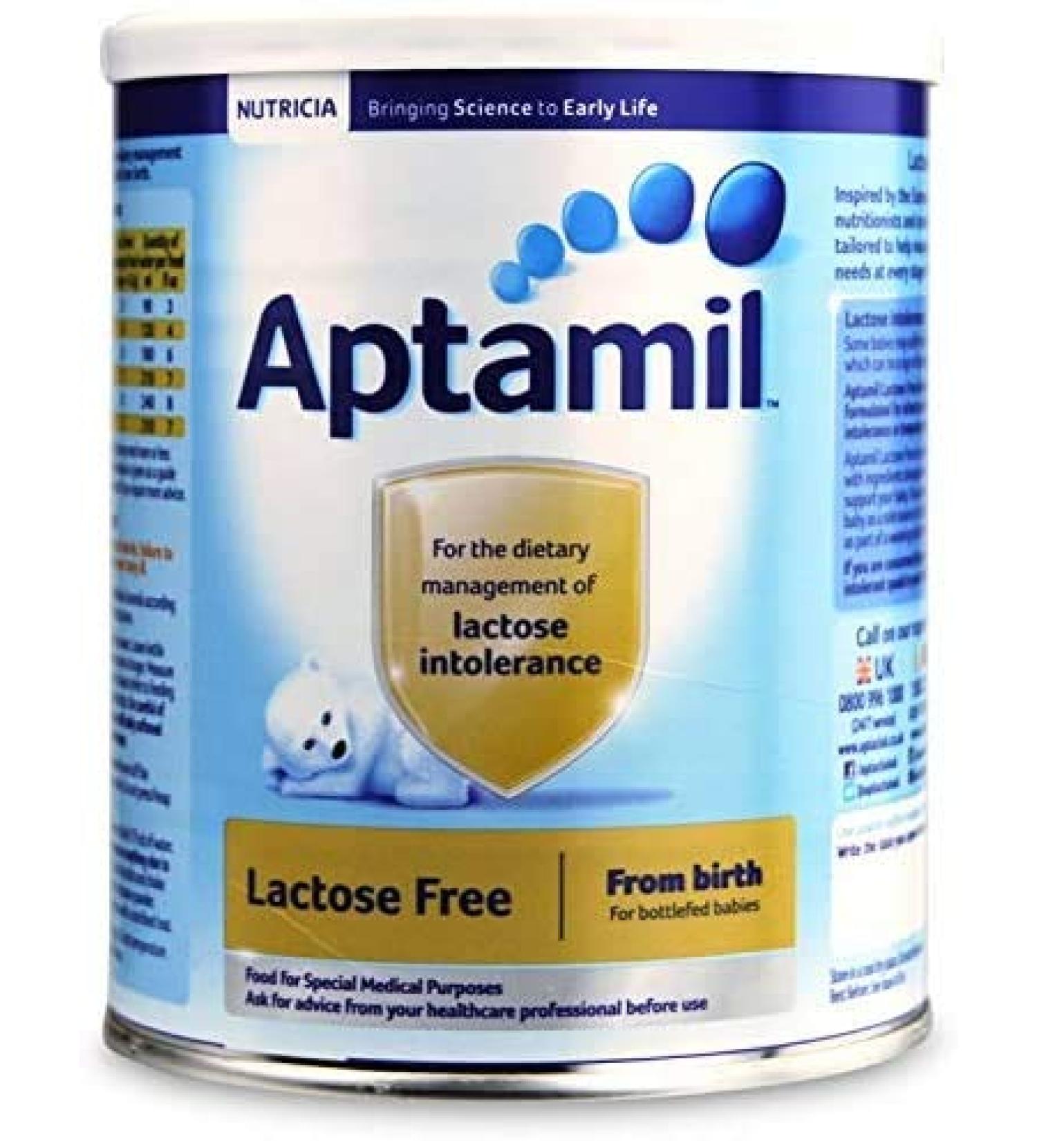 Aptamil Lactose Free Milk Powder (400g) X 6