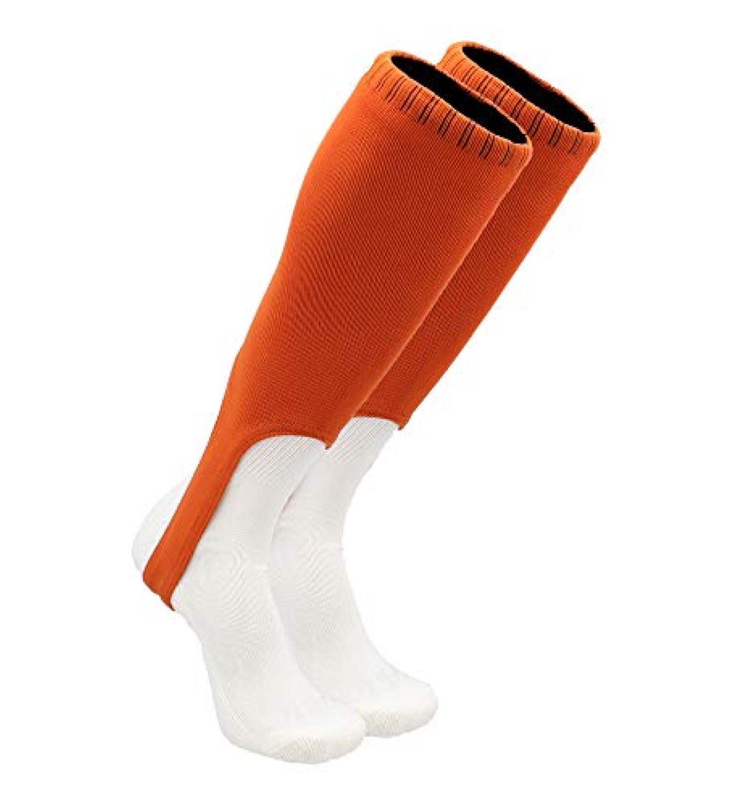 TCK Sports Solid Color 9 Baseball Softball Stirrups - Texas Orange Large - Buy Online on GoSupps.com