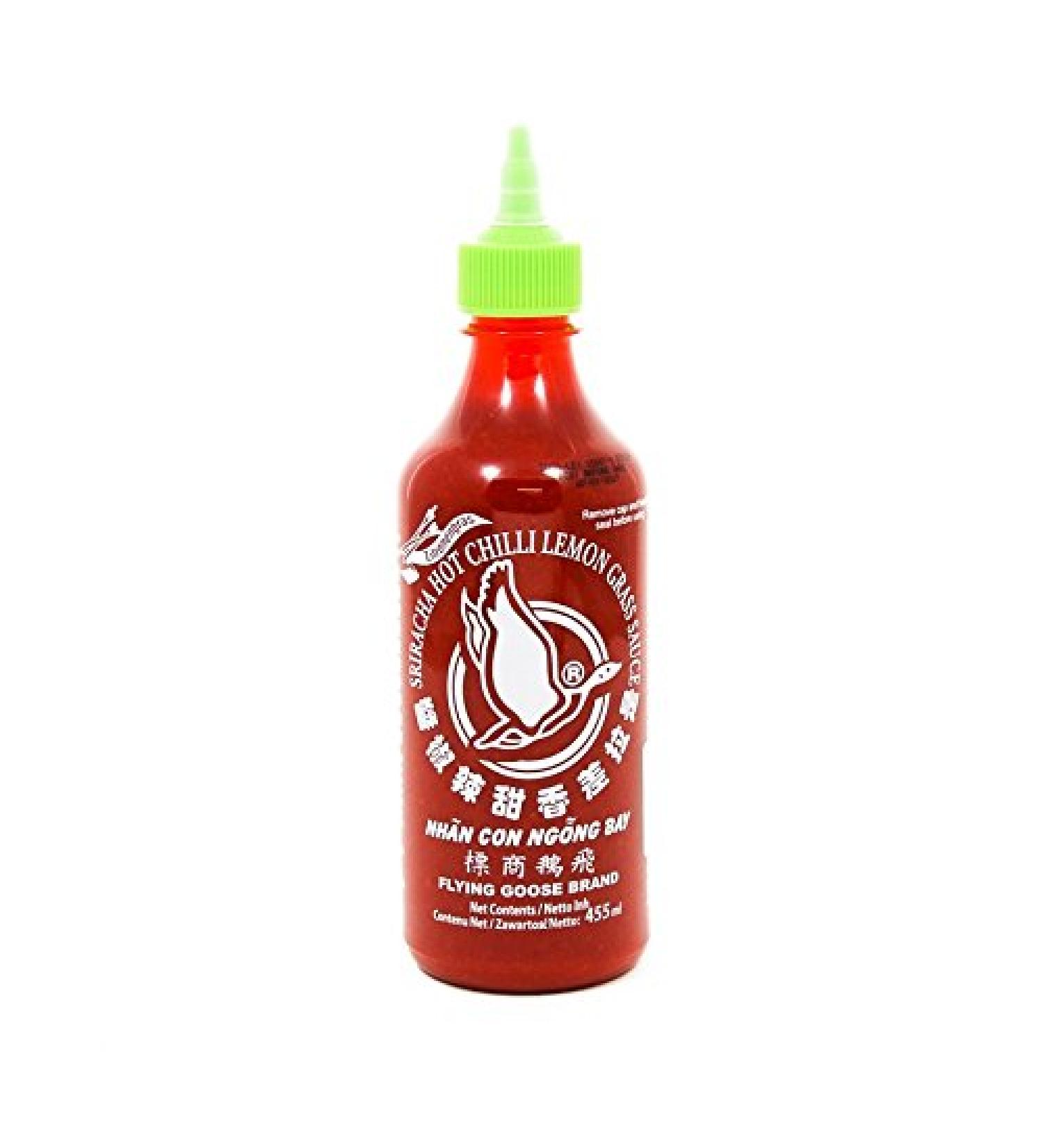 Sriracha chili sauce with lemongrass