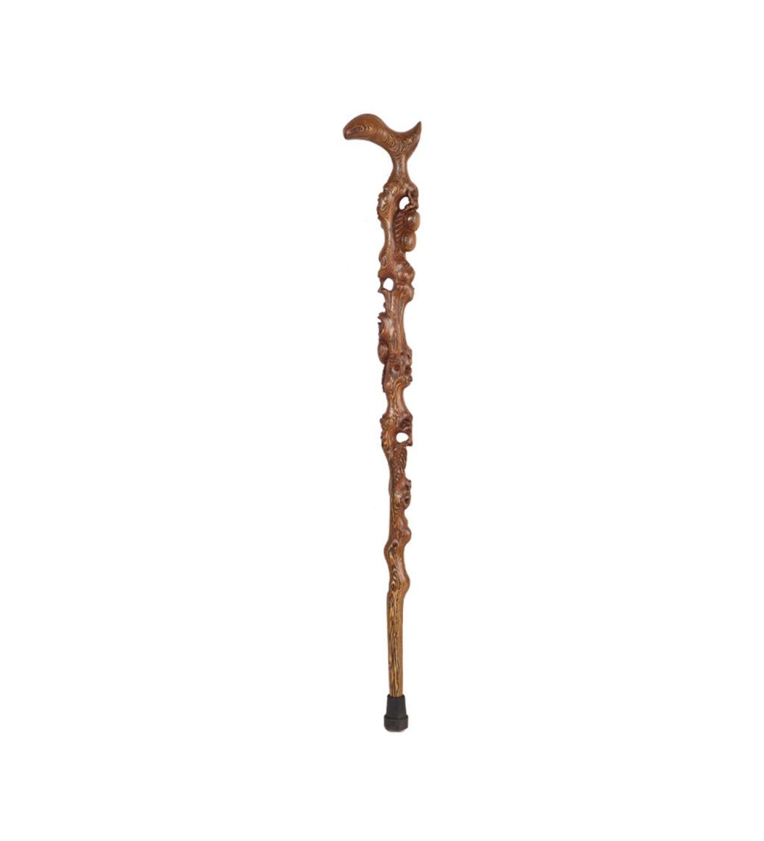 Wooden Walking Sticks Cane Elderly crutches Solid wood walking stick Fine carving Implied auspicious Elderly supplies Walker 92 cm (36.22 inches) long Easy to truncate 4 styles Mobility Aid for Elderl