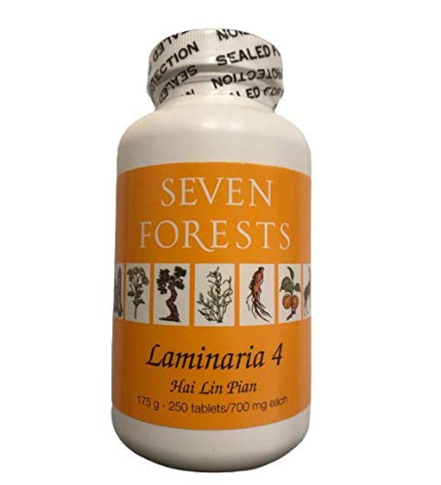 Laminaria 4 Tablets 250's - Premium Quality Seaweed Supplement - Buy Online on GoSupps.com