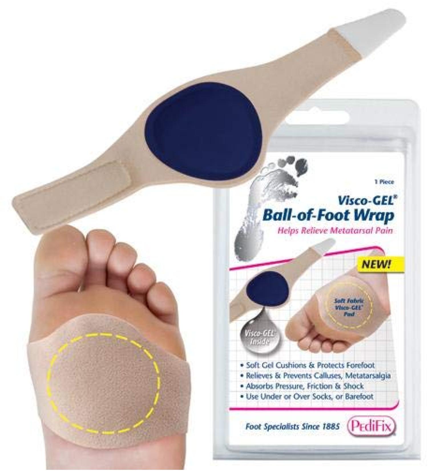 Visco-Gel Ball-of-Foot Wrap Small 1 Pound