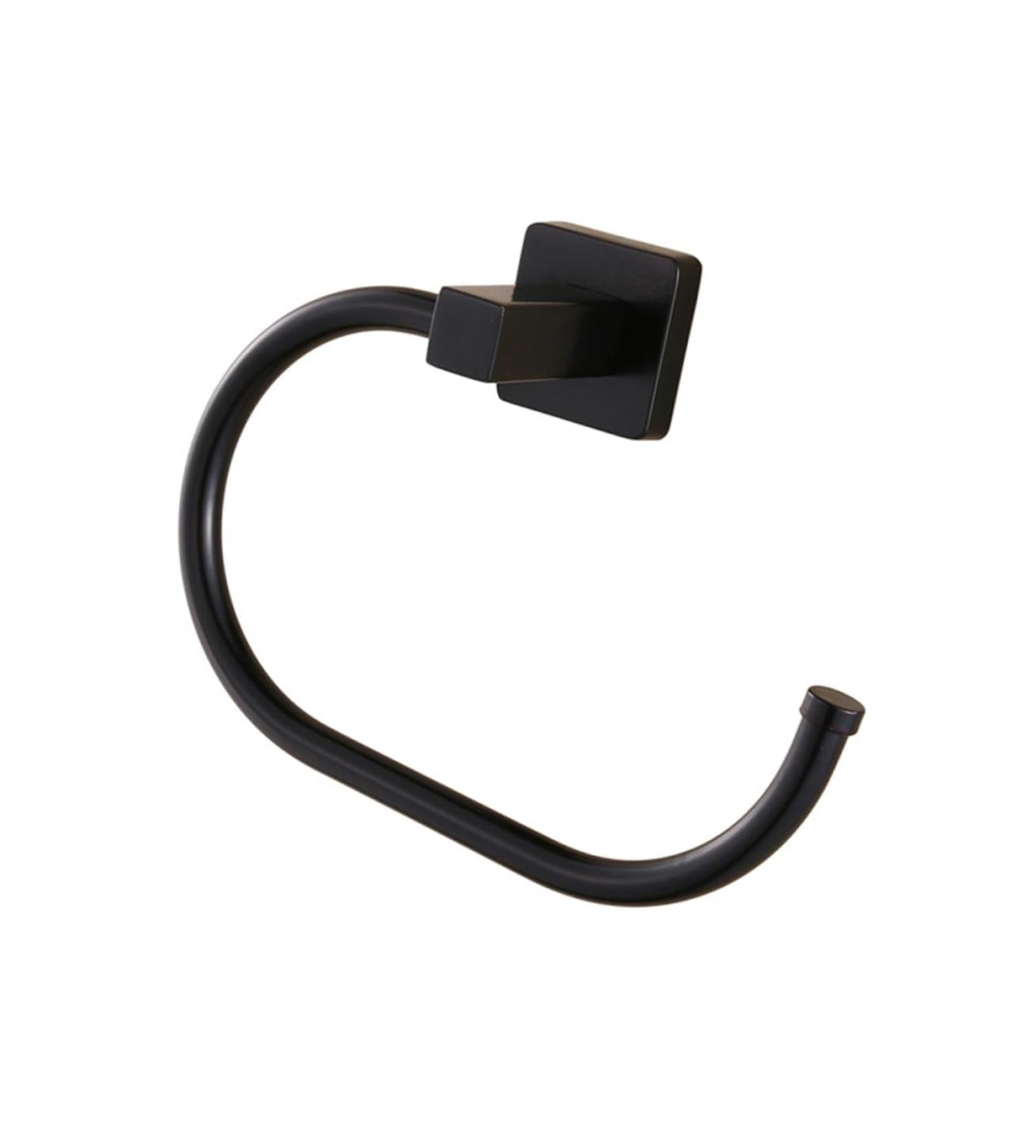 Zerodeko Mounted Stainless Kitchen Towel Black Bedroom Multi-Function Bathroom Steel Wall Hook for Rack - Buy Online on GoSupps.com