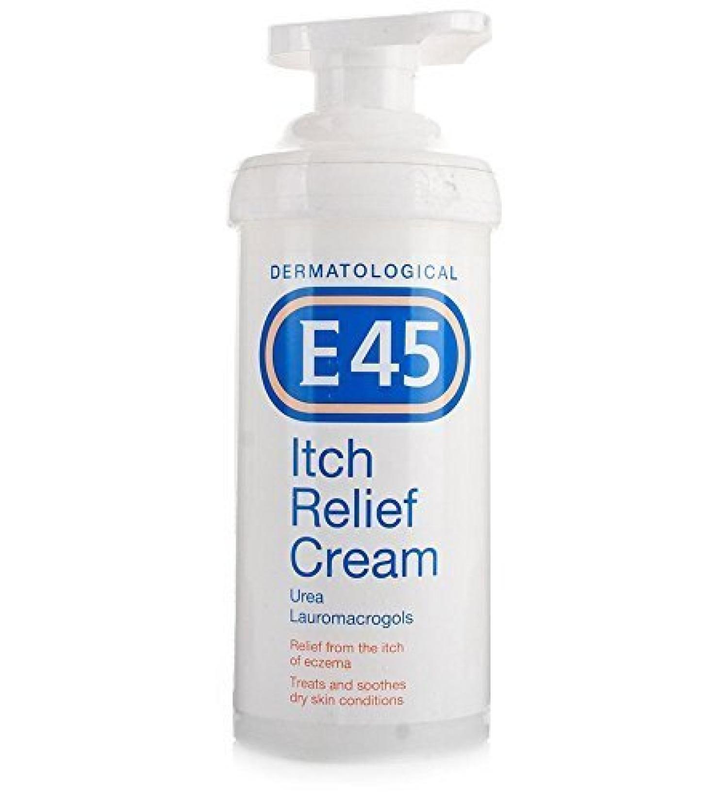 6 x E45 Itch Relief Cream 500g by EE