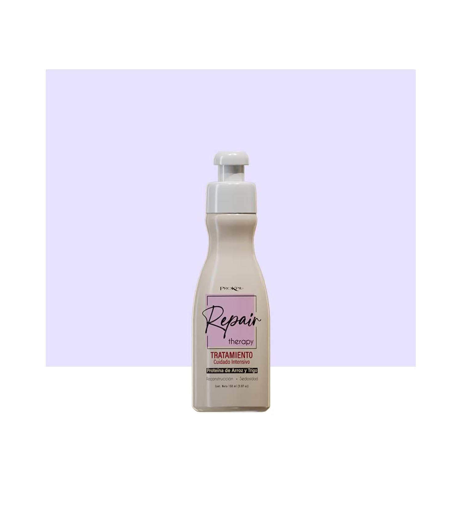 Prokpil Repair Therapy Tratamiento Cuidado Intensivo Reconstructor y Repolarizador Reparador Recomendado Por Profesionales | Intensive Hair Nourishing Repolarizer Recommended by Professionals Treatment (Travel Size 5oz-150ml)