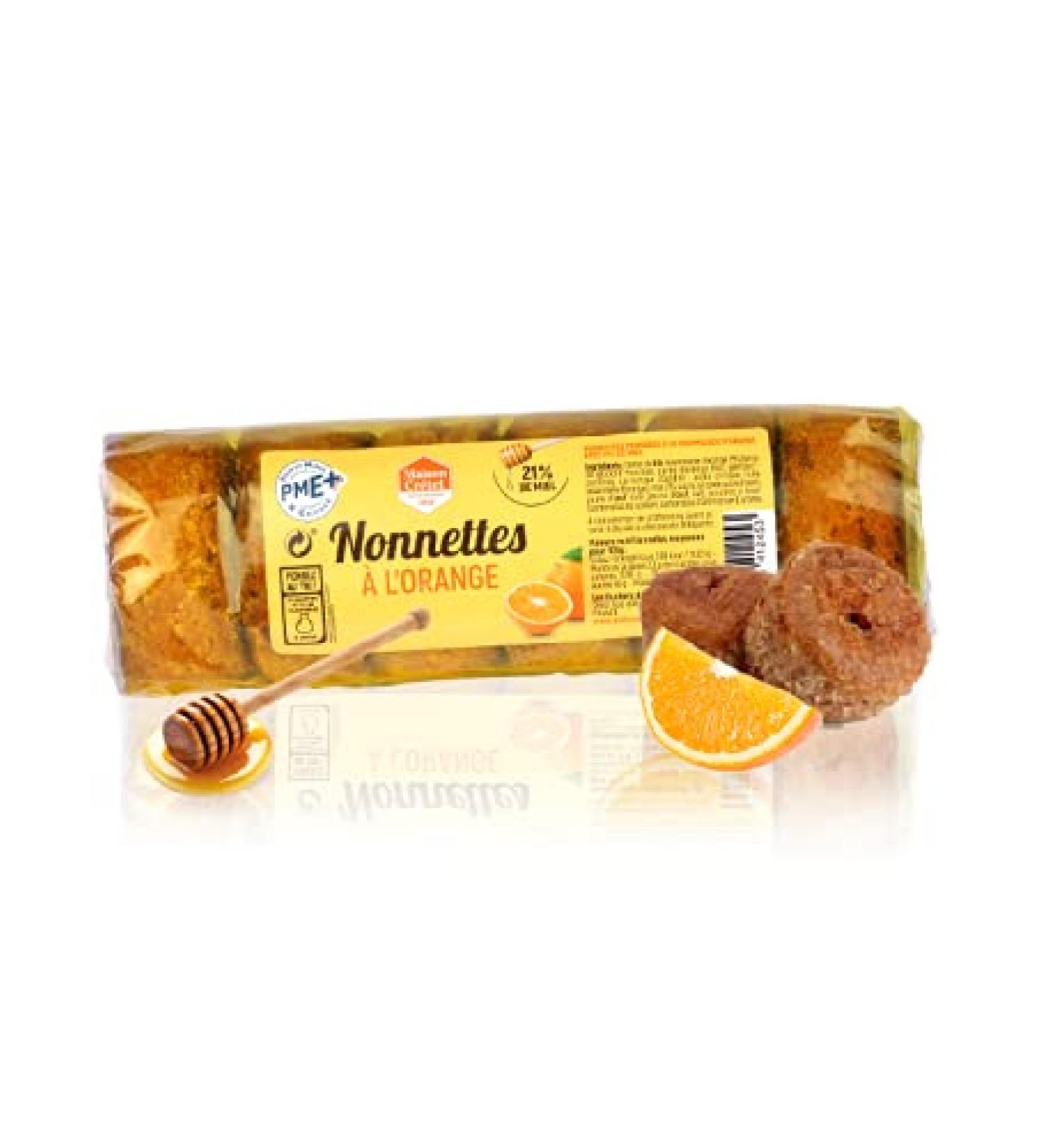  MIEL CRETET CRETET HONEY Honey Nonnettes Filled with Orange 150 g - Buy Online on GoSupps.com