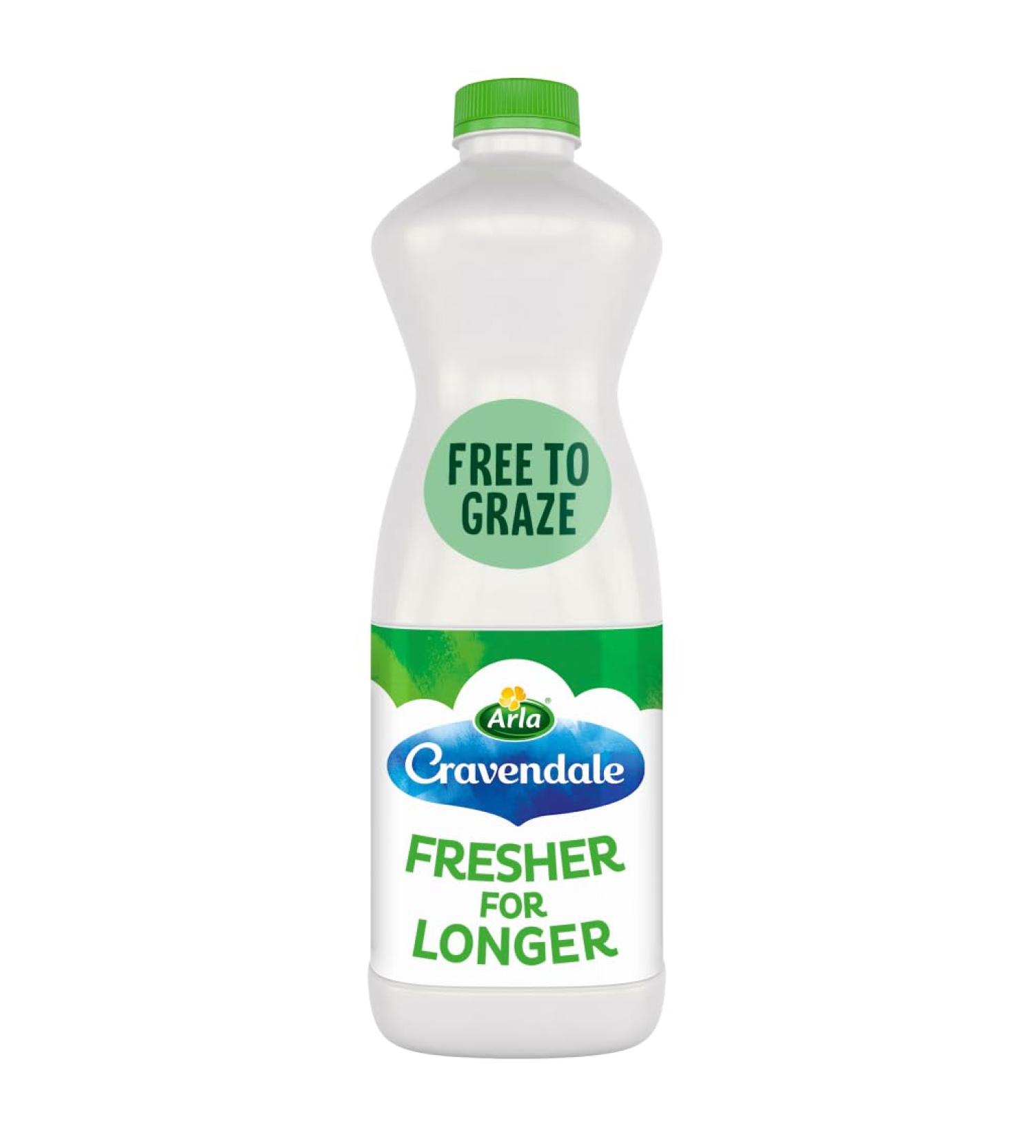 Cravendale Filtered Fresh Semi Skimmed Milk 1 L Fresher for Longer