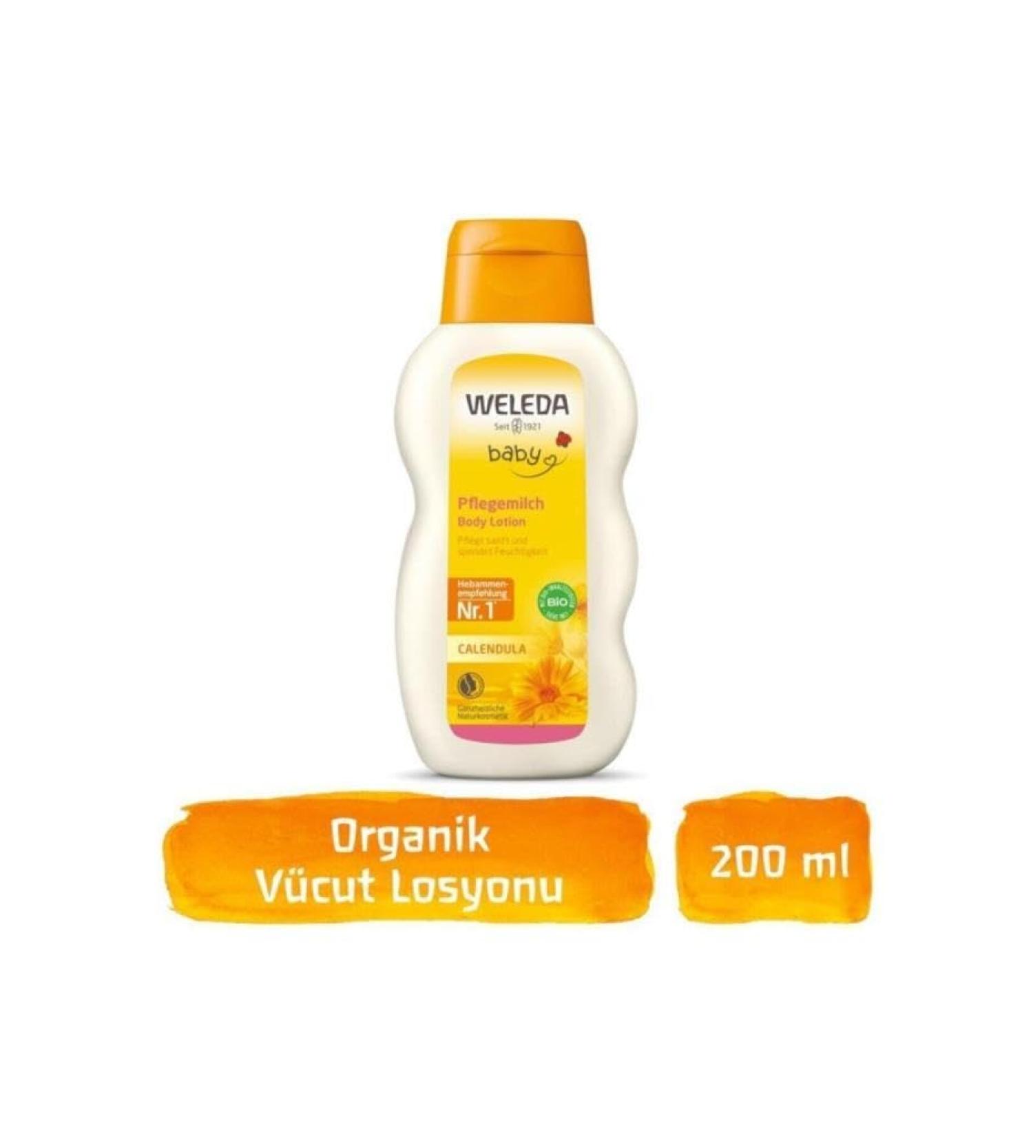 Baby Calendula Body Milk 200ml - Buy Online on GoSupps.com