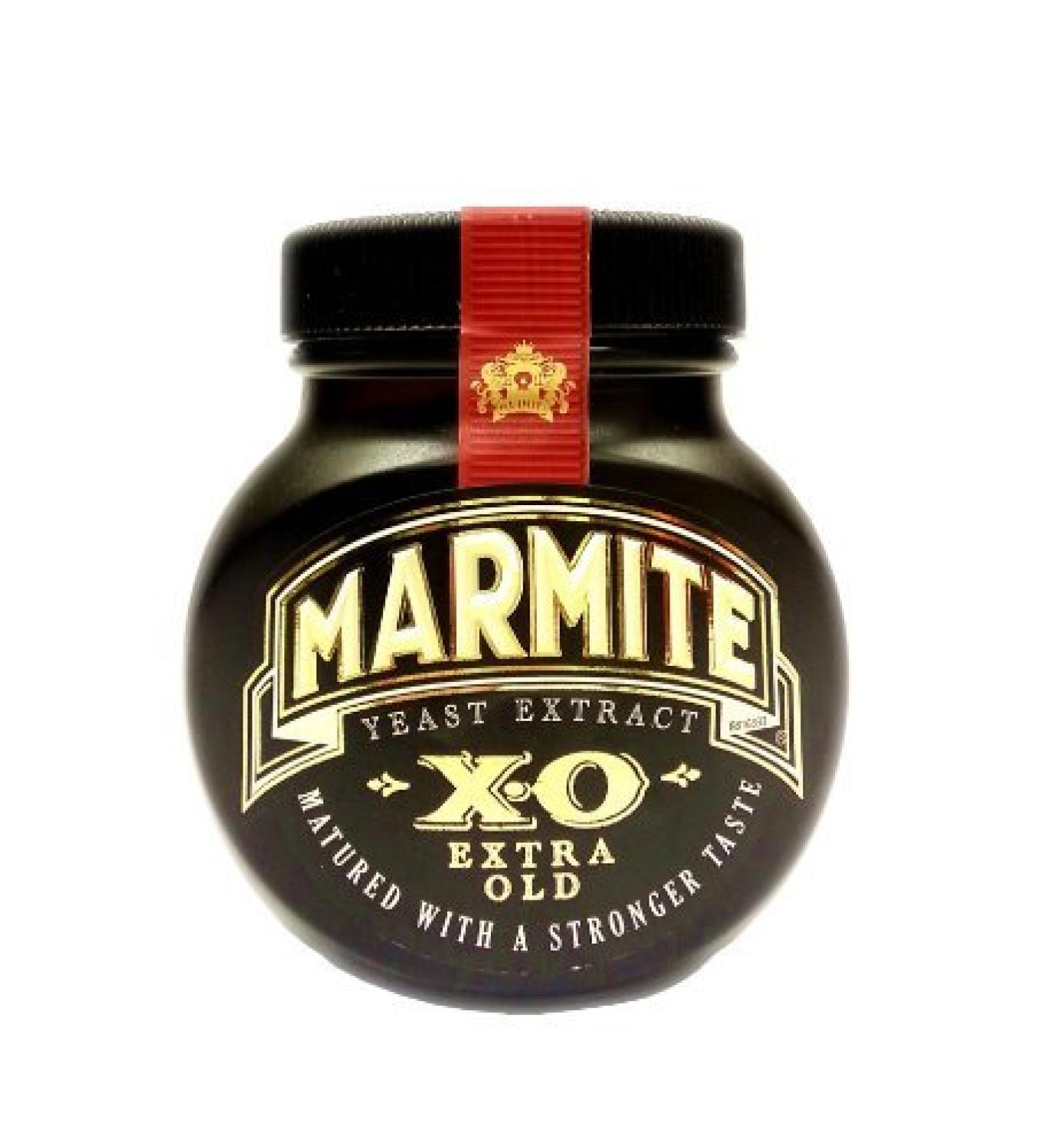 Limited Edition Marmite XO Extra Old Matured longer for a stronger taste 250g jar in Gift box
