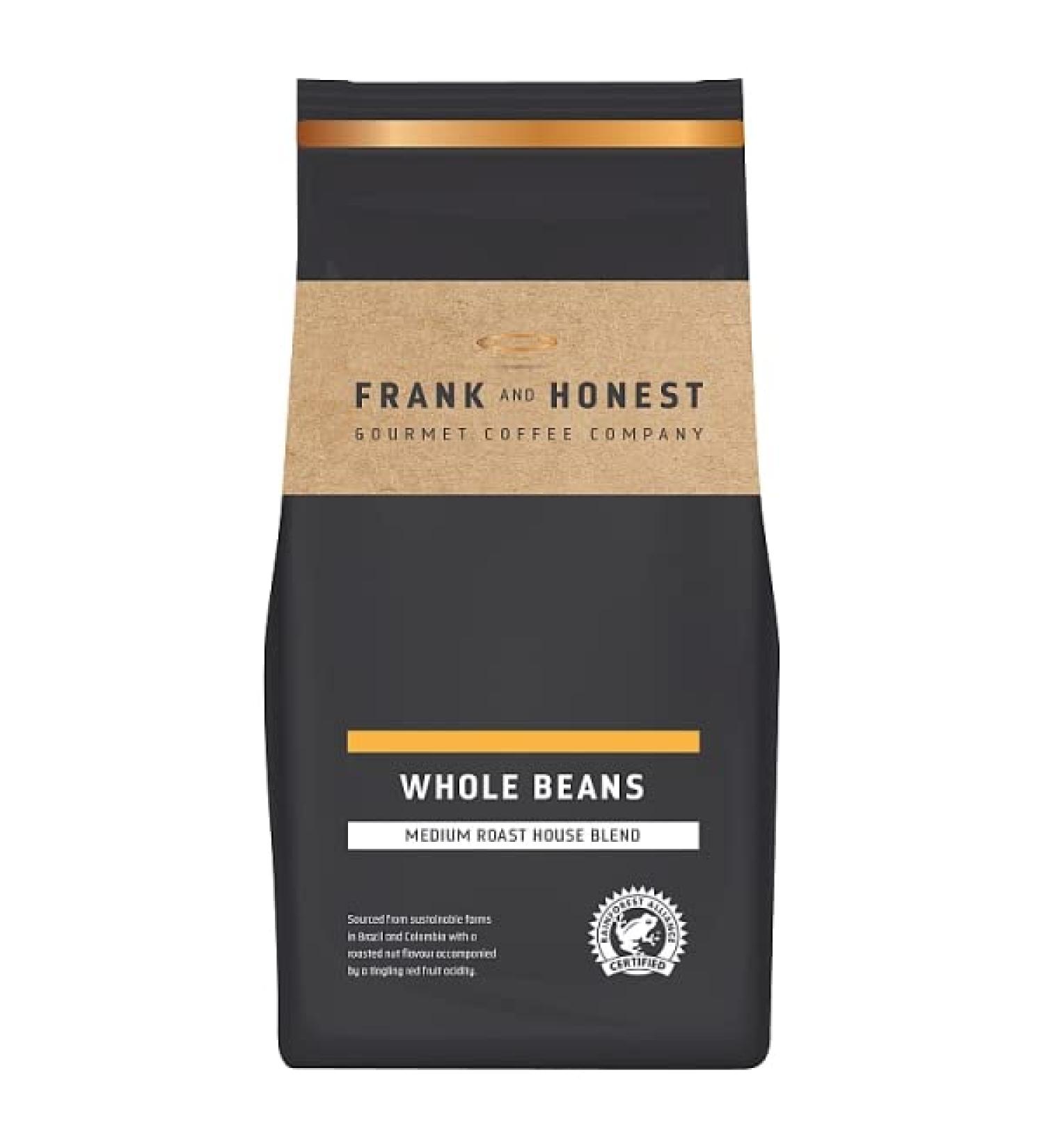 Frank and Honest Whole Coffee Beans - Buy Online on GoSupps.com