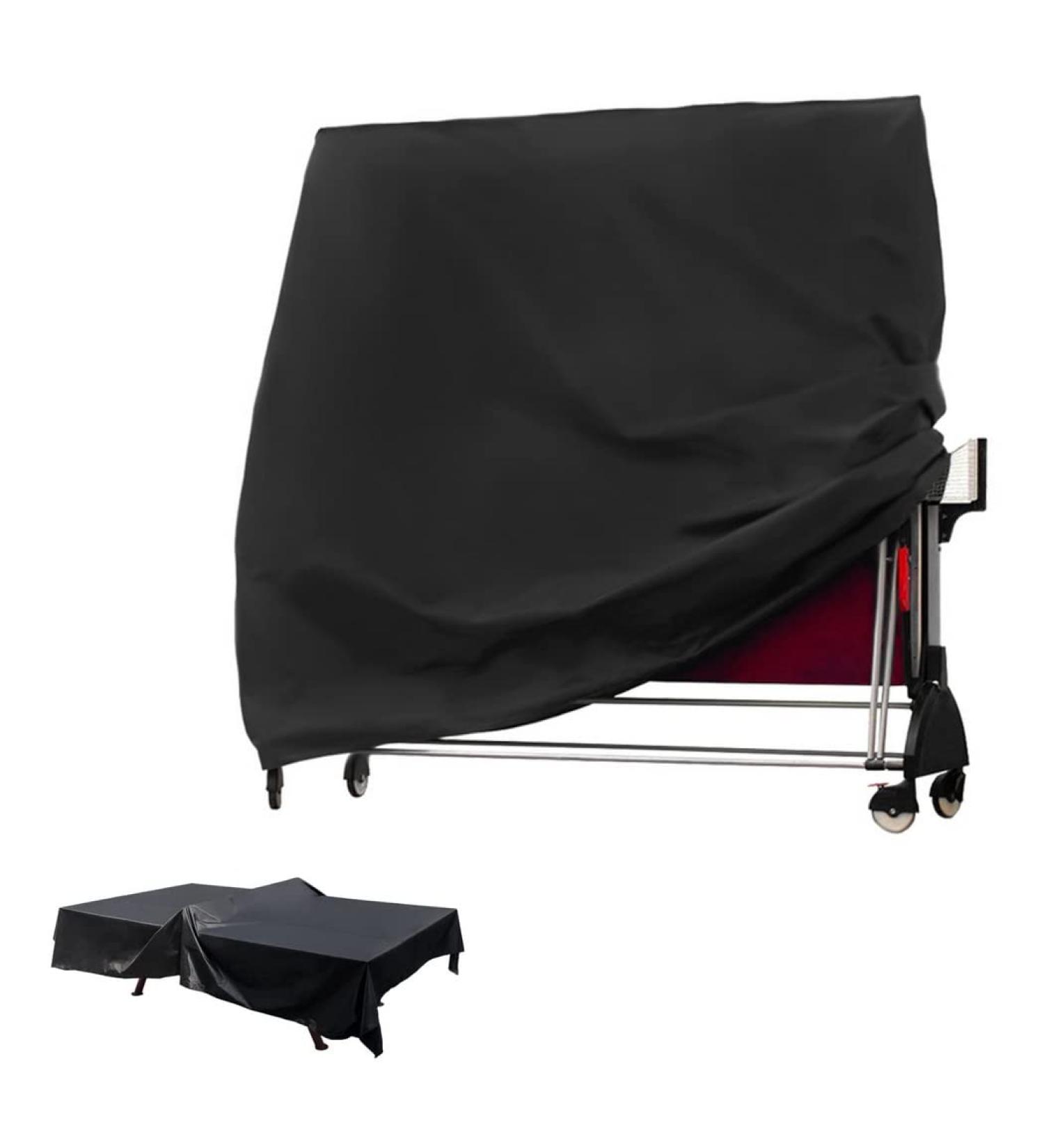 Epicover 210D Ping Pong Table Cover | Waterproof Polyester Taffeta Fabric | All-Weather Protection | Fits Regulation Size Tables | 72.83 x 64.96 x 27.55in - Buy Online on GoSupps.com