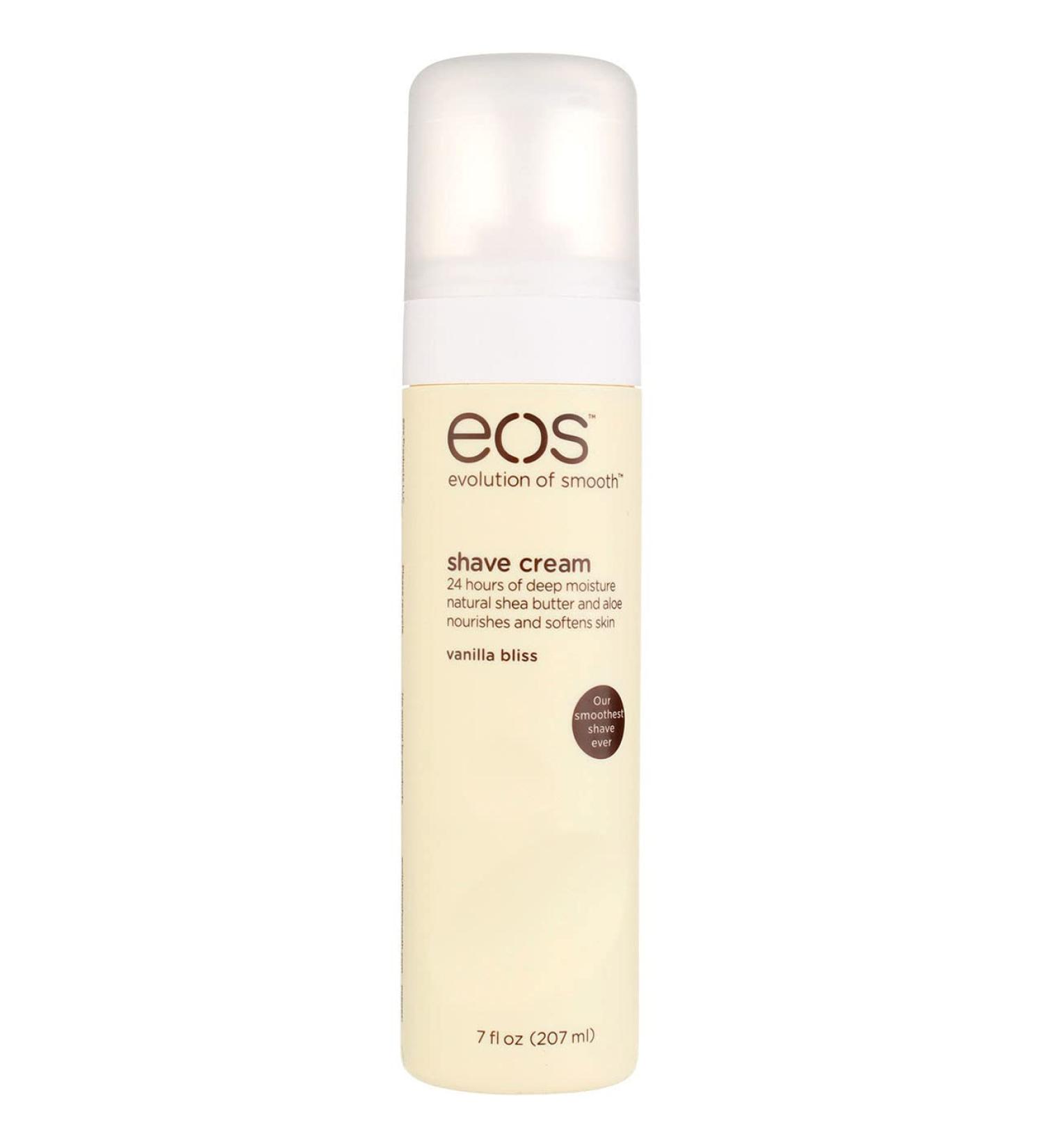Eos Shave Cream Vanilla B Size 7z Eos Shave Cream Vanilla Bliss 7z - Buy Online on GoSupps.com
