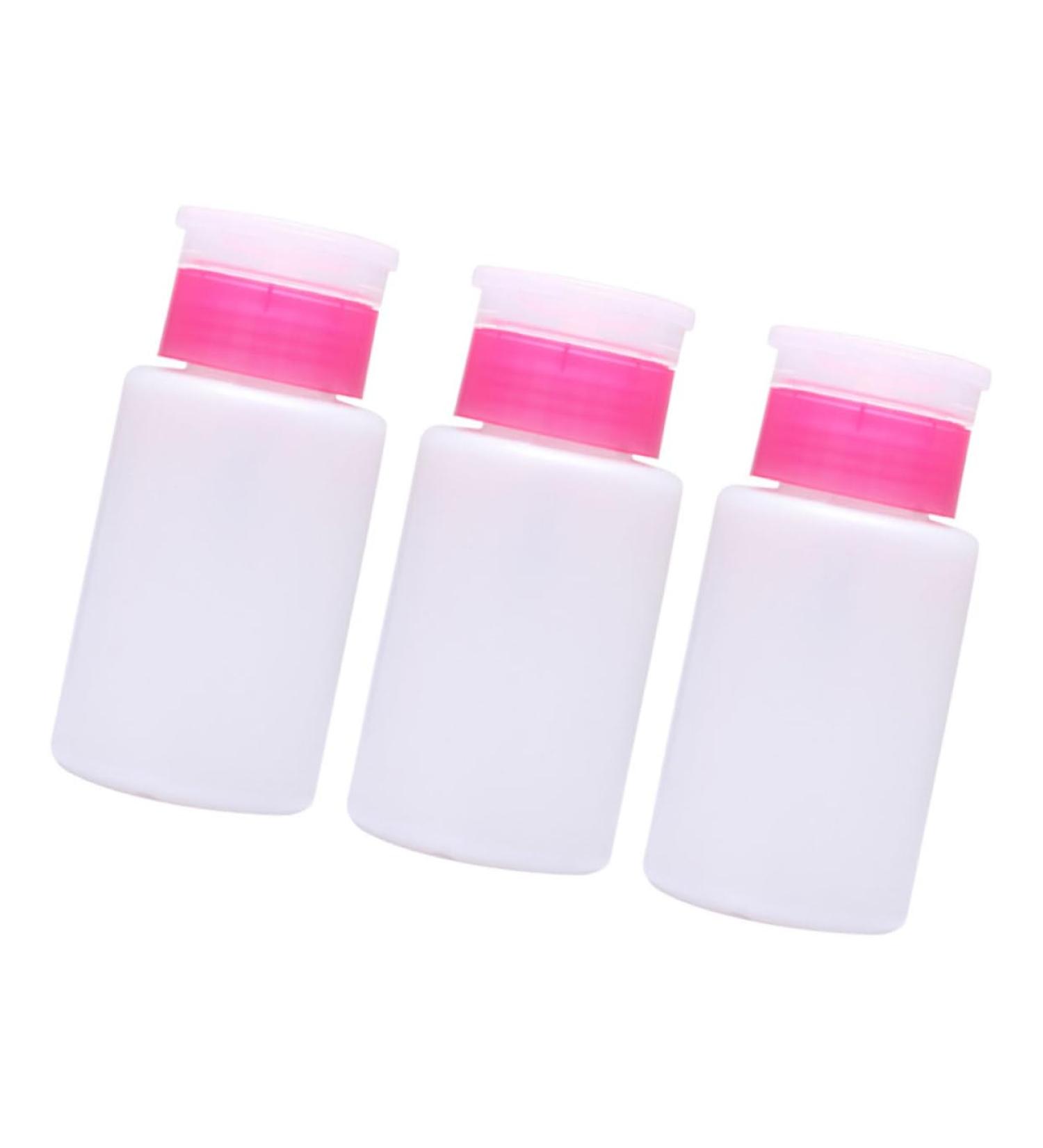  Healvian Healvian 150ml Lockable Makeup Remover Bottle with Plastic Liquid Pump - Buy Online on GoSupps.com
