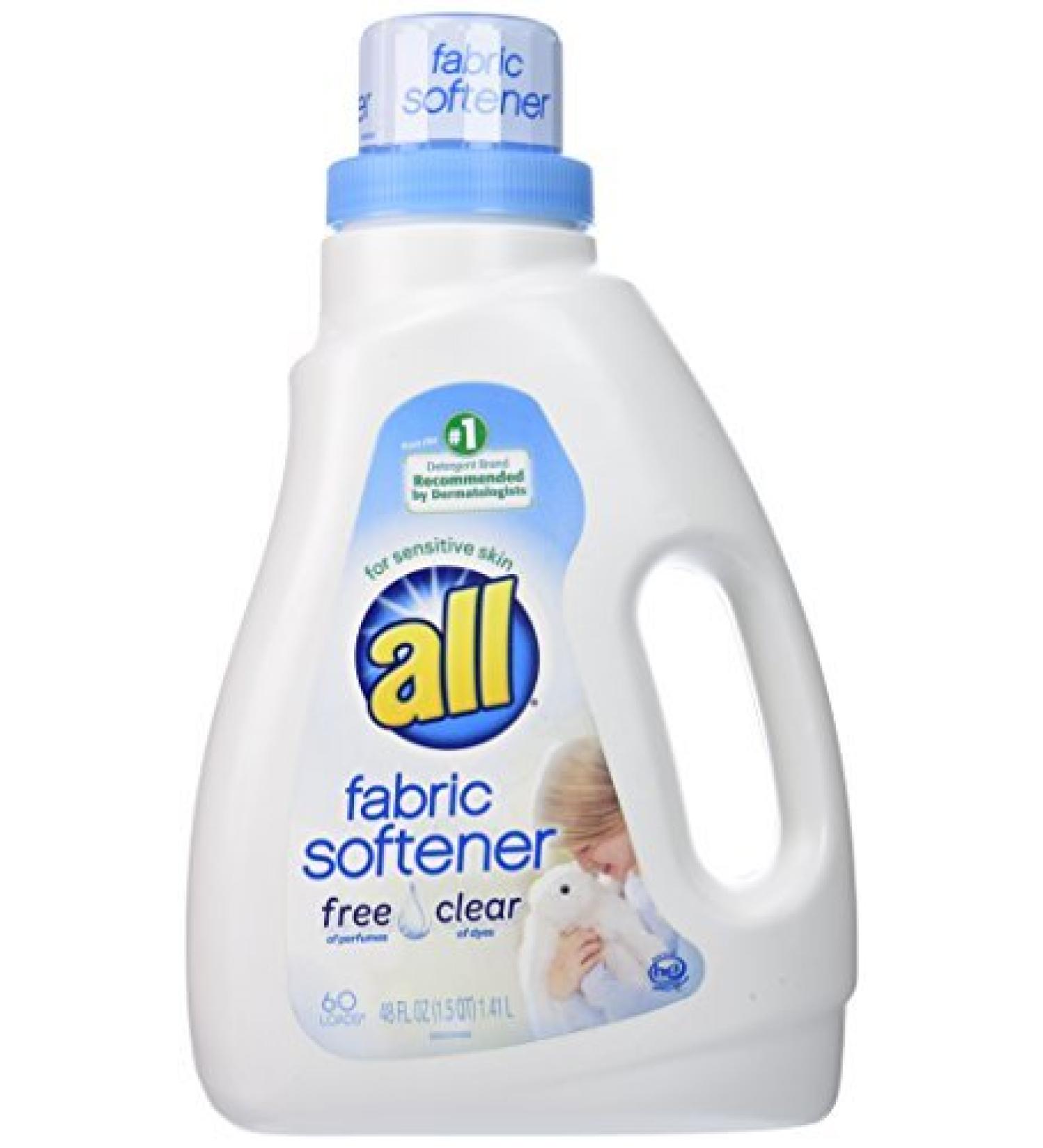 all free clear Liquid Fabric Softener