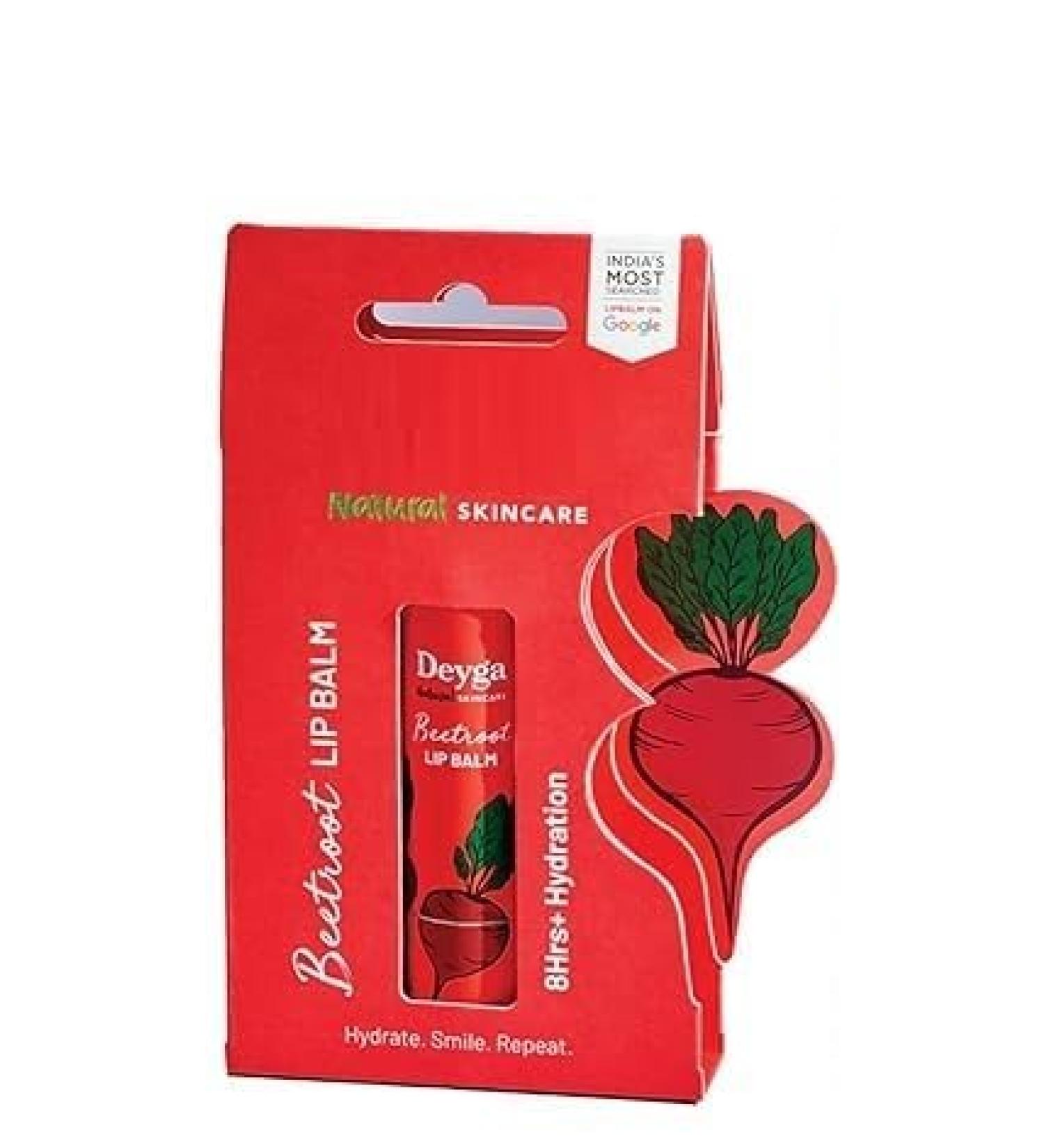 NP BeetroDeygaot Lip Balm Stick | Tinted Lip Care | For Dry & Chapped Lips Beetroot (Pack of: 1 5.5 g) - Buy Online on GoSupps.com