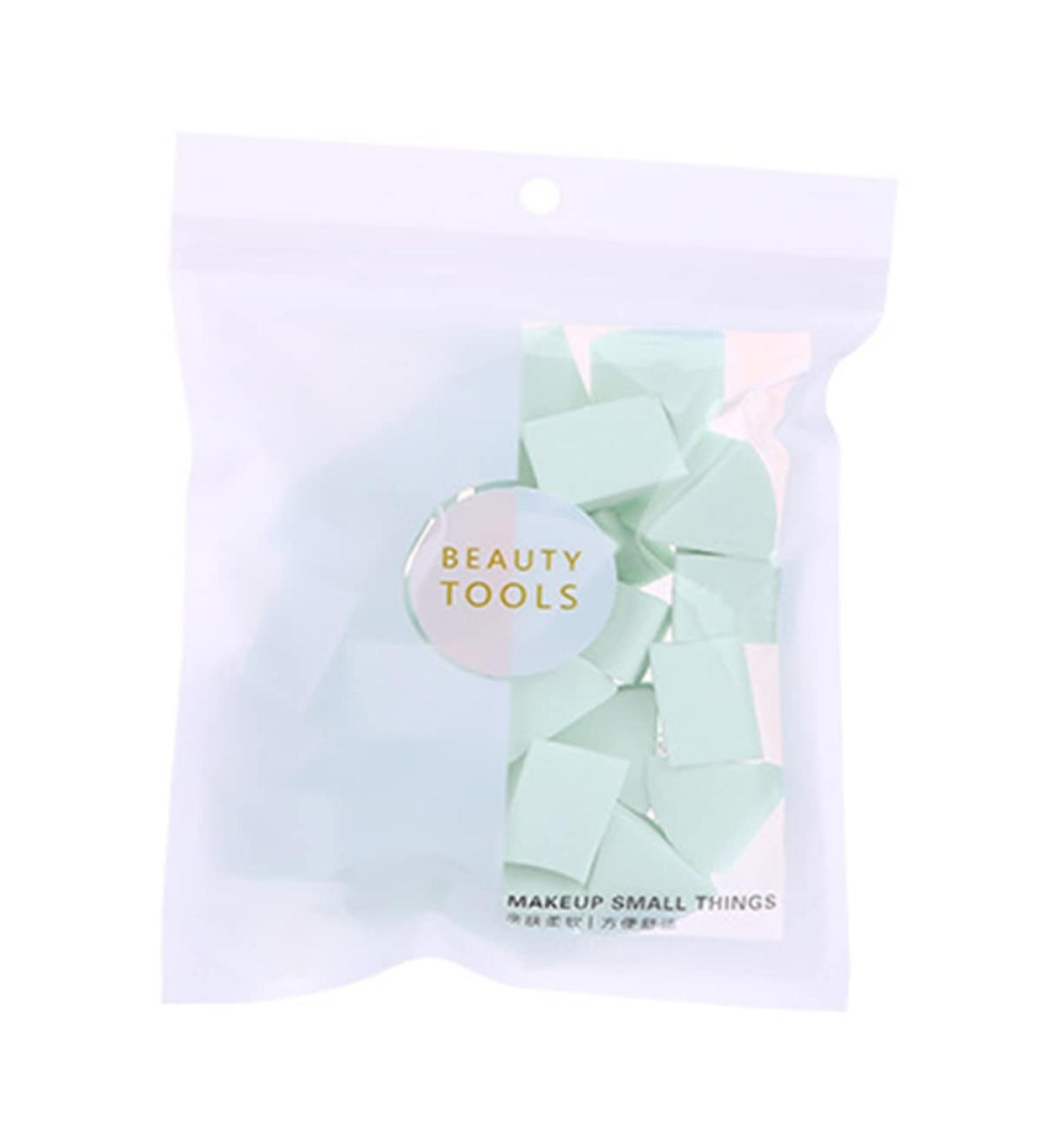 Buy Angoily Makeup Puff Wedge - Bulk Cosmetic Blender Sponge for Foundation & Cleansing | Triangle Powder Puff - Ideal for Loose Powder - 8.3x8.3x10CM - Buy Online on GoSupps.com