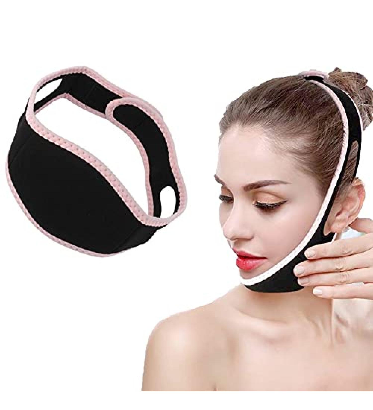 Face Slimming Cheek Belt Bandage Belt Mask Face-Lift Double Chin Skin Strap Jaw Support Facial Lifting Strap Belt for V Face Line Slim - Buy Online on GoSupps.com
