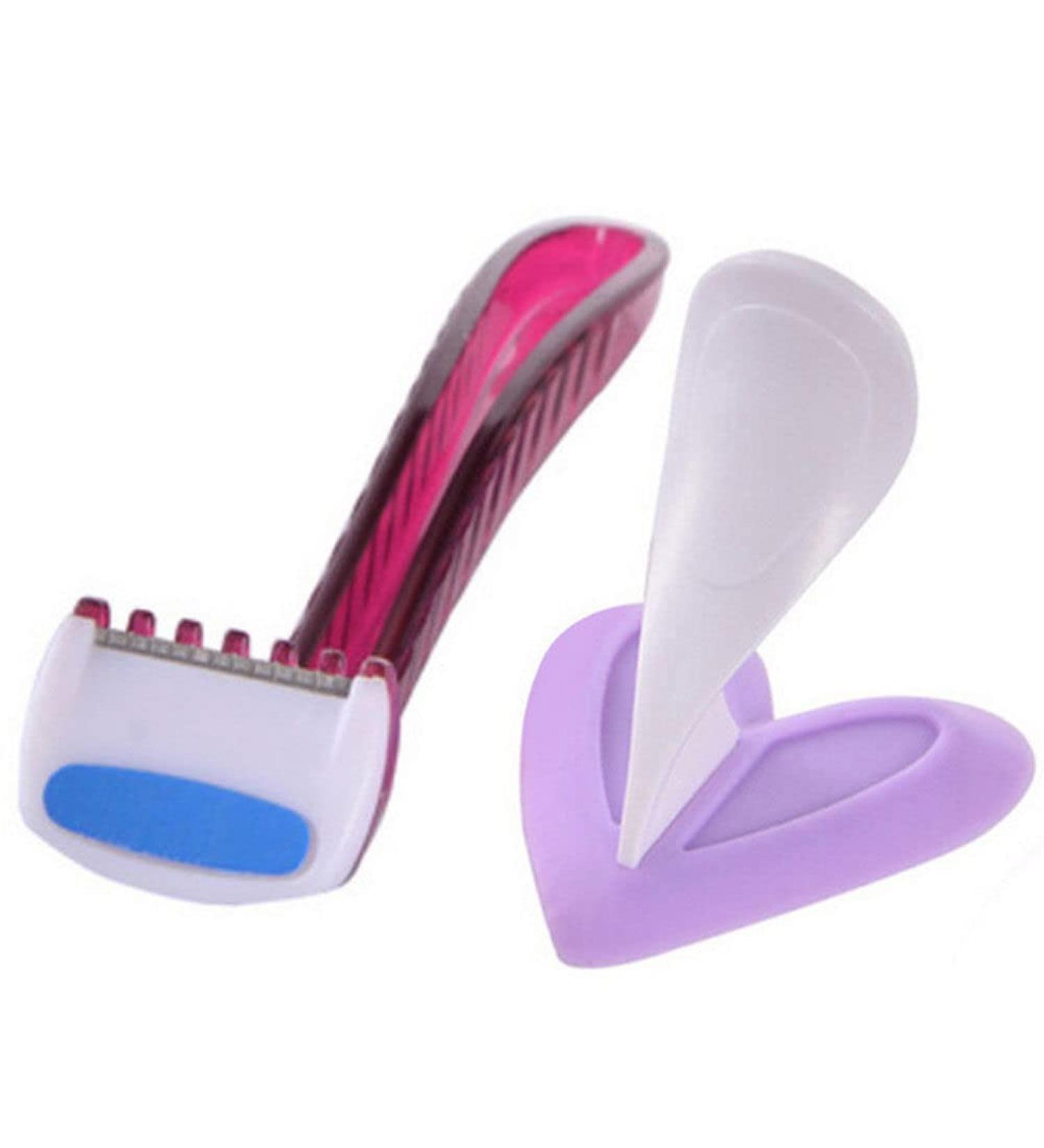 Heart Shape Bikini Razor for Women - Sexy Pubic Hair Shaving Tool | Intimate Grooming Template - Buy Online on GoSupps.com