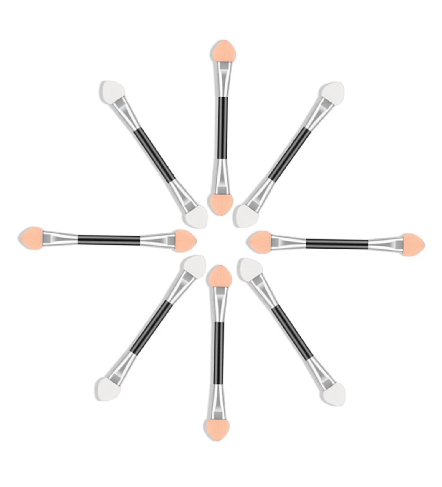 FOMIYES 50pcs Beauty Sponge Make up Sponges for Face Makeup Disposable Lipstick Cosmetics Double Ended Sponge Applicator Eyeshadow Applicator Makeup Brush - Buy Online on GoSupps.com