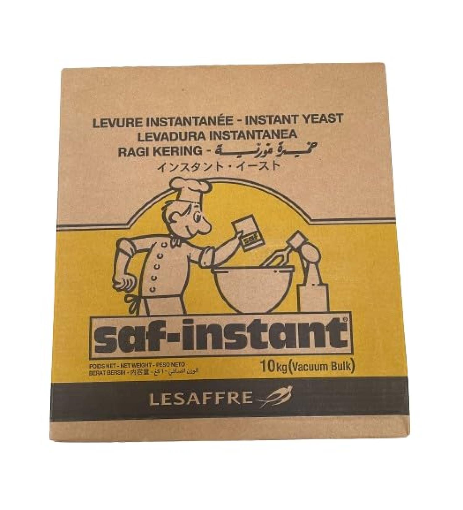 Lesaffre Saf-Instant Gold The Original Osmotolerant Yeast 10Kg | High Sugar Yeast | Making Sweet Bread - Buy Online on GoSupps.com