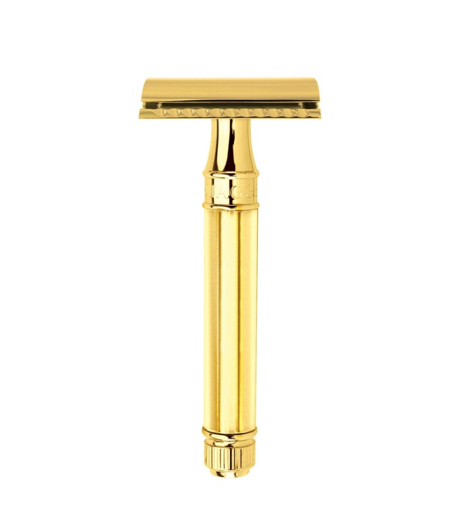 Edwin Jagger Safety Razor Octagonal Gold Plated