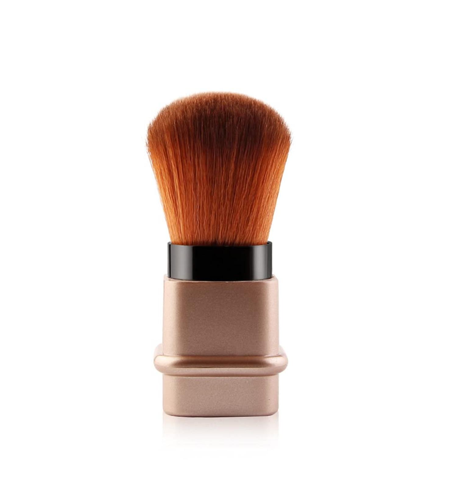 Retractable Blush Brush for Foundation & Face Powder | Adjustable Cosmetic Tool with Protective Cover - Shop Now - Buy Online on GoSupps.com