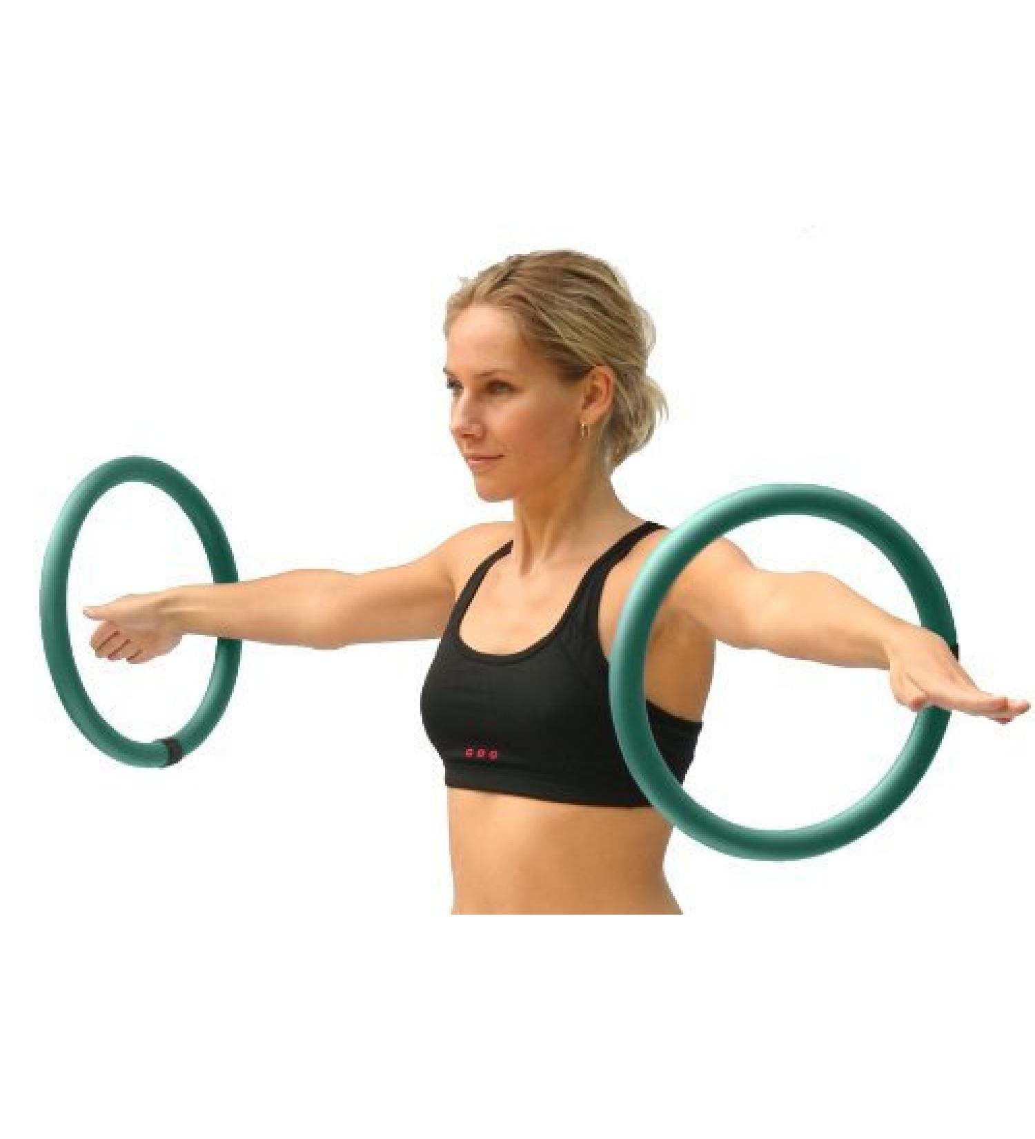 ARMHOOP 2 Hoops - Weighted Sports Hoop for Workout and Exercise (0.45kg) - Buy Online on GoSupps.com