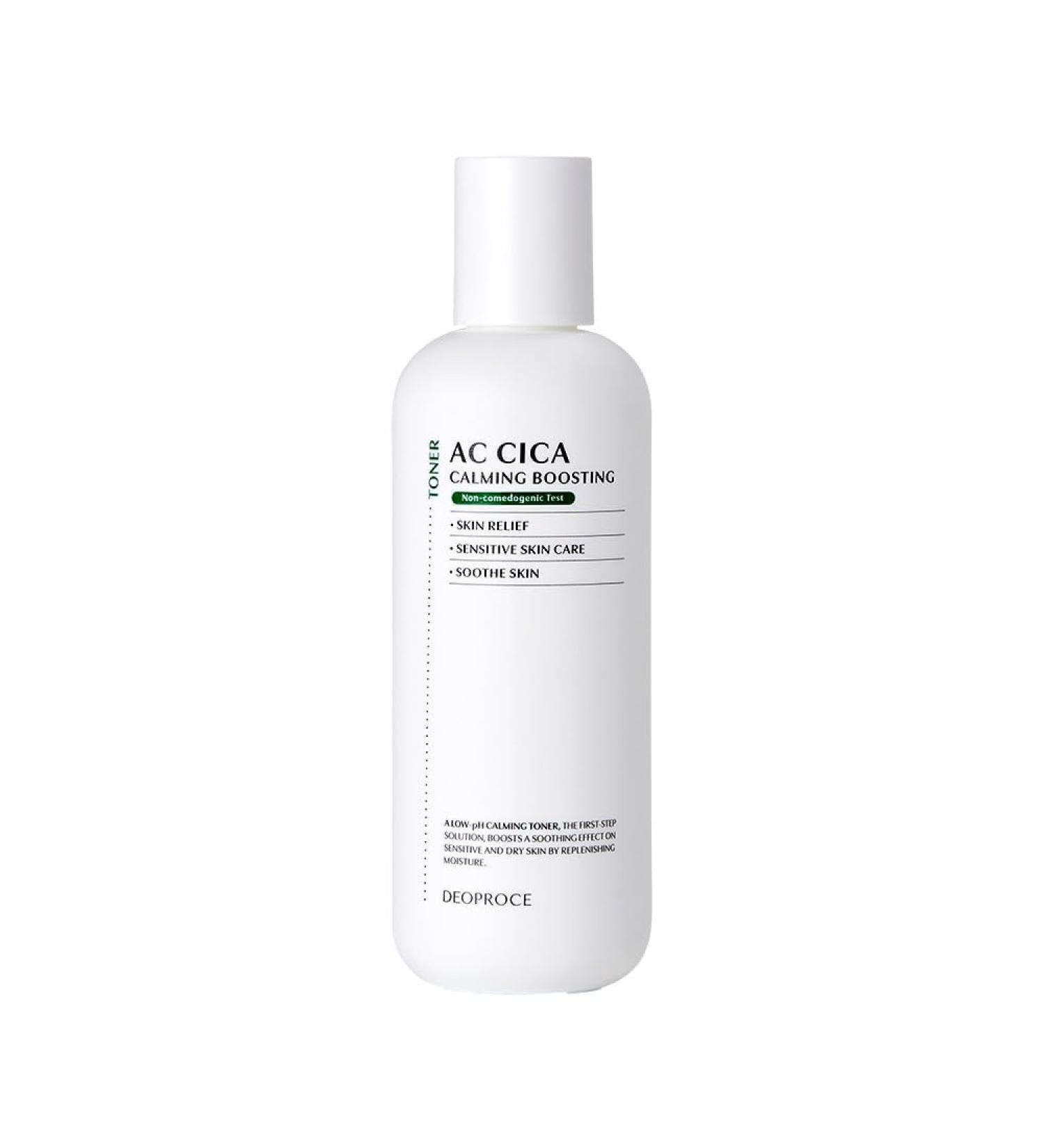 Deoproce AC Cica Calming Boosting Essence Lotion 150 ml Korean Skincare Moisturizing Soothing Centella Asiatica Extract White Rice Flower Extract - Buy Online on GoSupps.com
