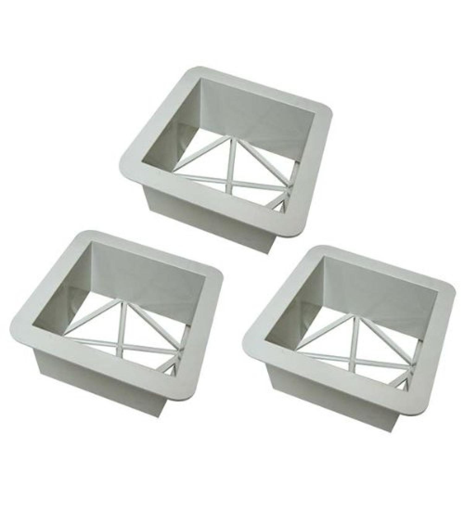 Soft Touch Baseball Base In Ground Mount Set