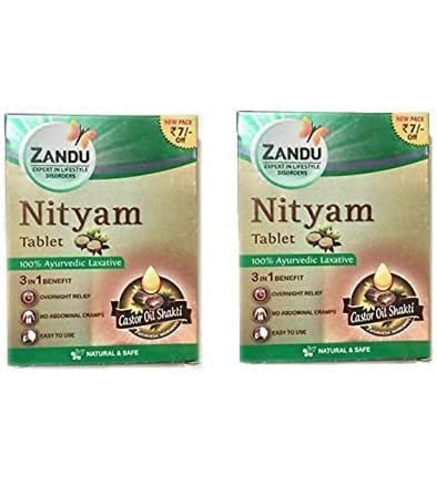 SHN Zandu Nityam 10 Tablet (12 Pack)