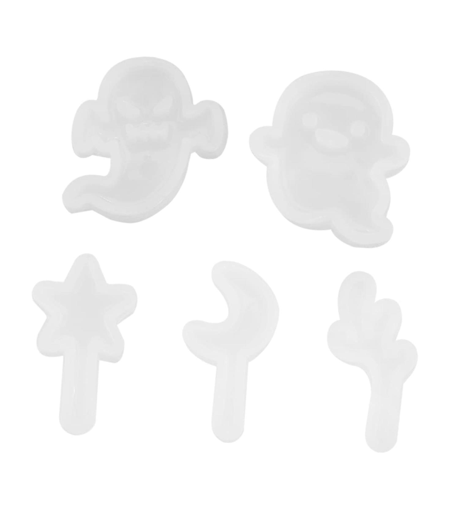 STOBOK Star Pendant 5pcs Crystal Epoxy Silicone Mold Silica Gel Decorate Jewelry Silcone Molds - Buy Online on GoSupps.com