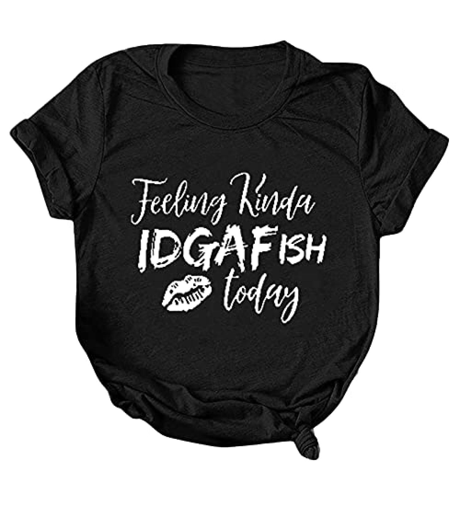 Vintage Dog Mom Graphic Tee | Trendy O-Neck Travel Top | Funny Offensive T-Shirt for Women | Black Small - Buy Online on GoSupps.com