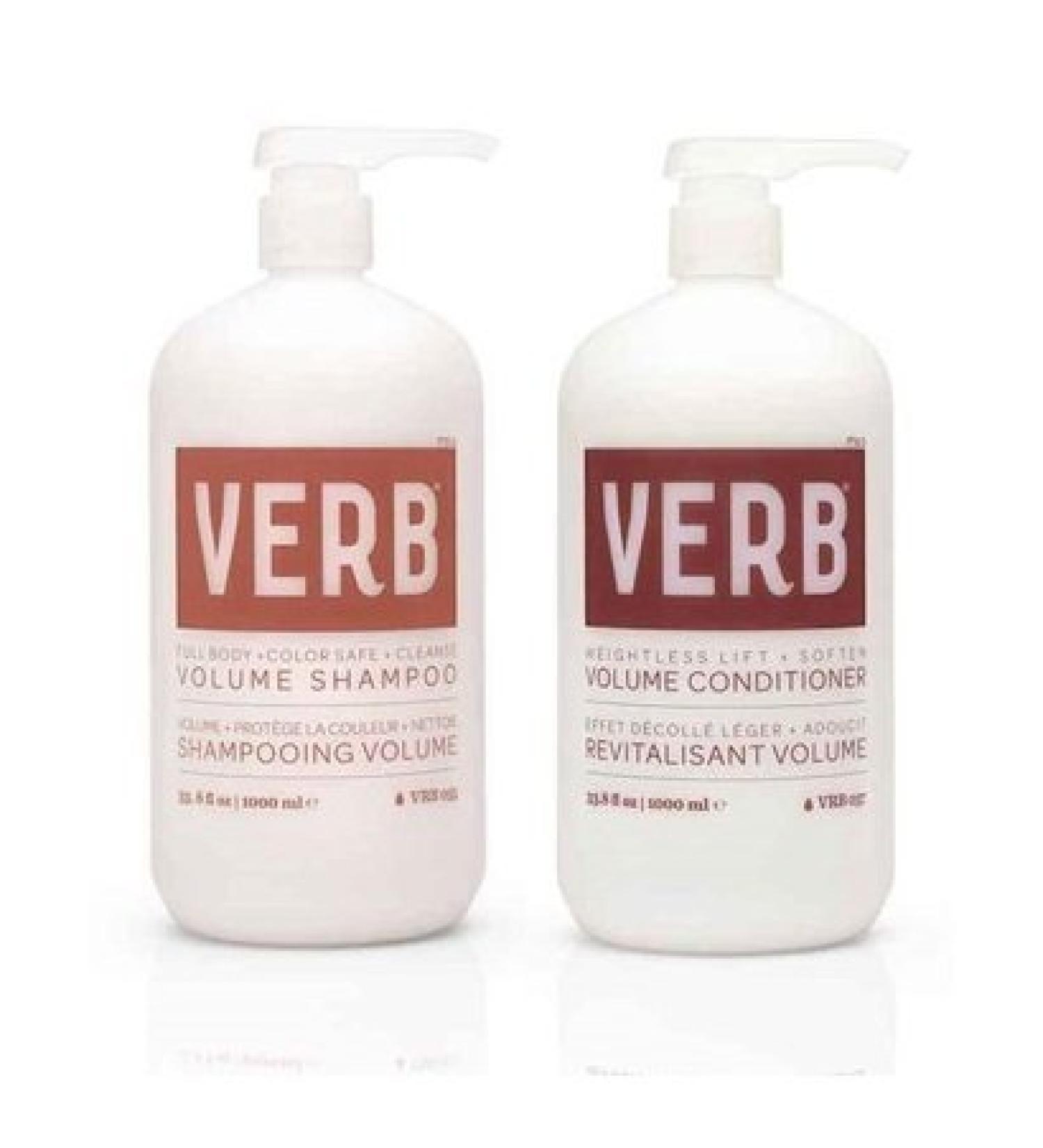 Verb Volume Shampoo and Conditioner Duo 33.8 oz each by Verb Volume