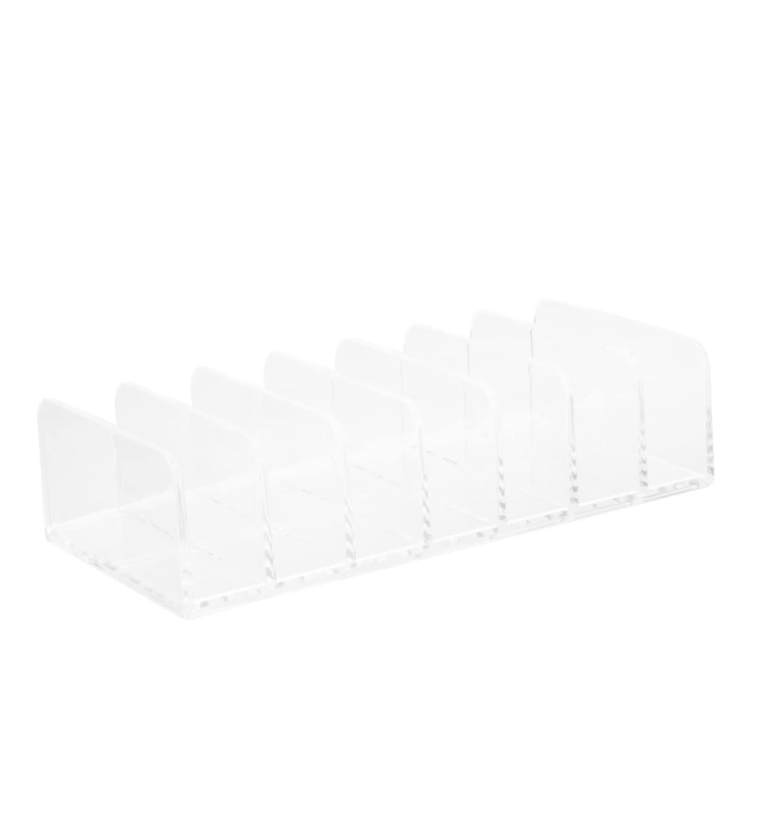 Didiseaon Storage Rack Drawer Divider Eyeshadow Holder Organizer Vertical Cosmetic Holder Eyeshadow Palette - Buy Online on GoSupps.com