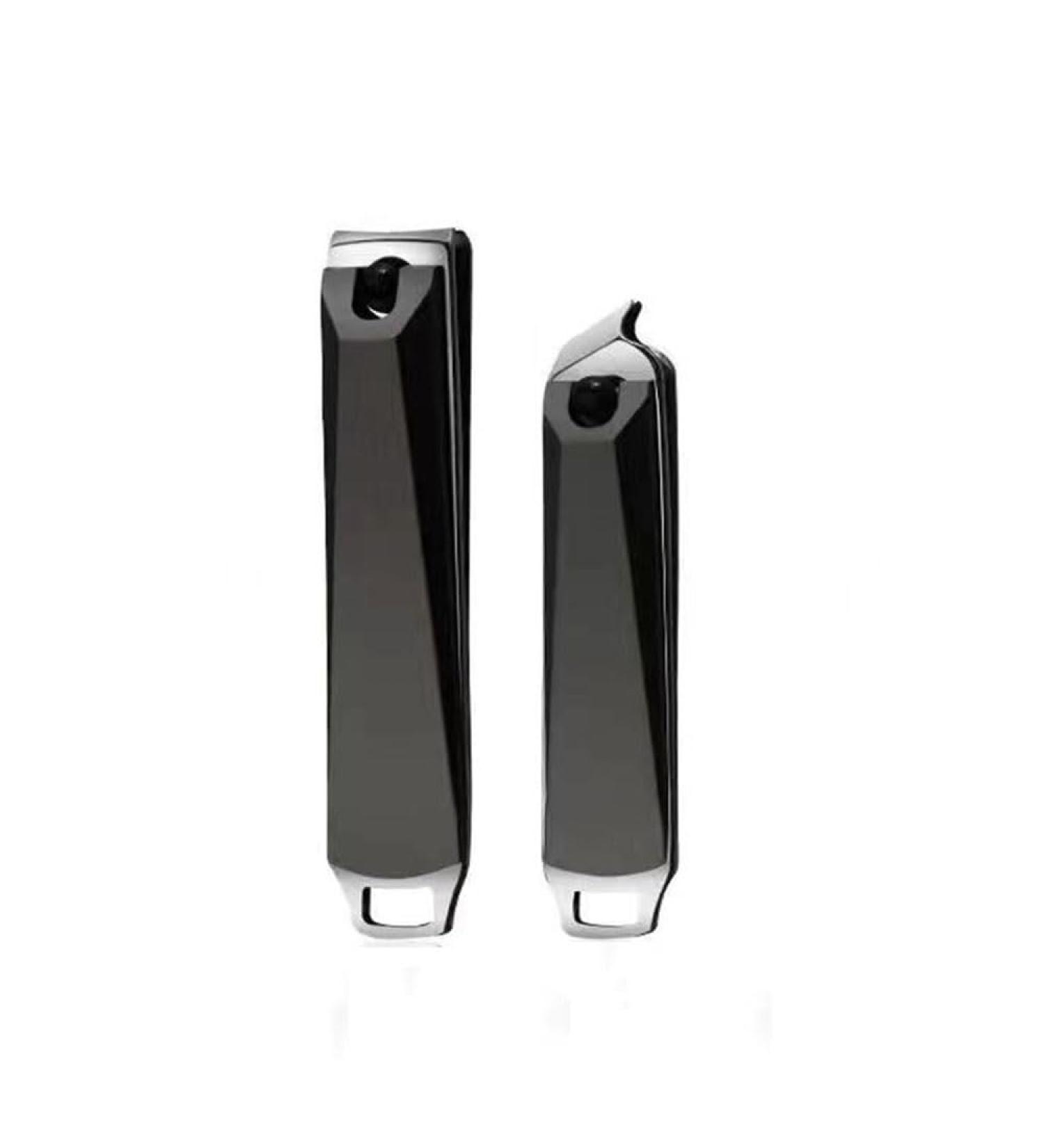 Nail Clipper Set Fingernail & Toe Nail Slanted Edge Nail Cutting Clippers Nail Clippers with Ergonomic Lever Stainless Steel Portable Nail Cutter Set with Nail File - Buy Online on GoSupps.com